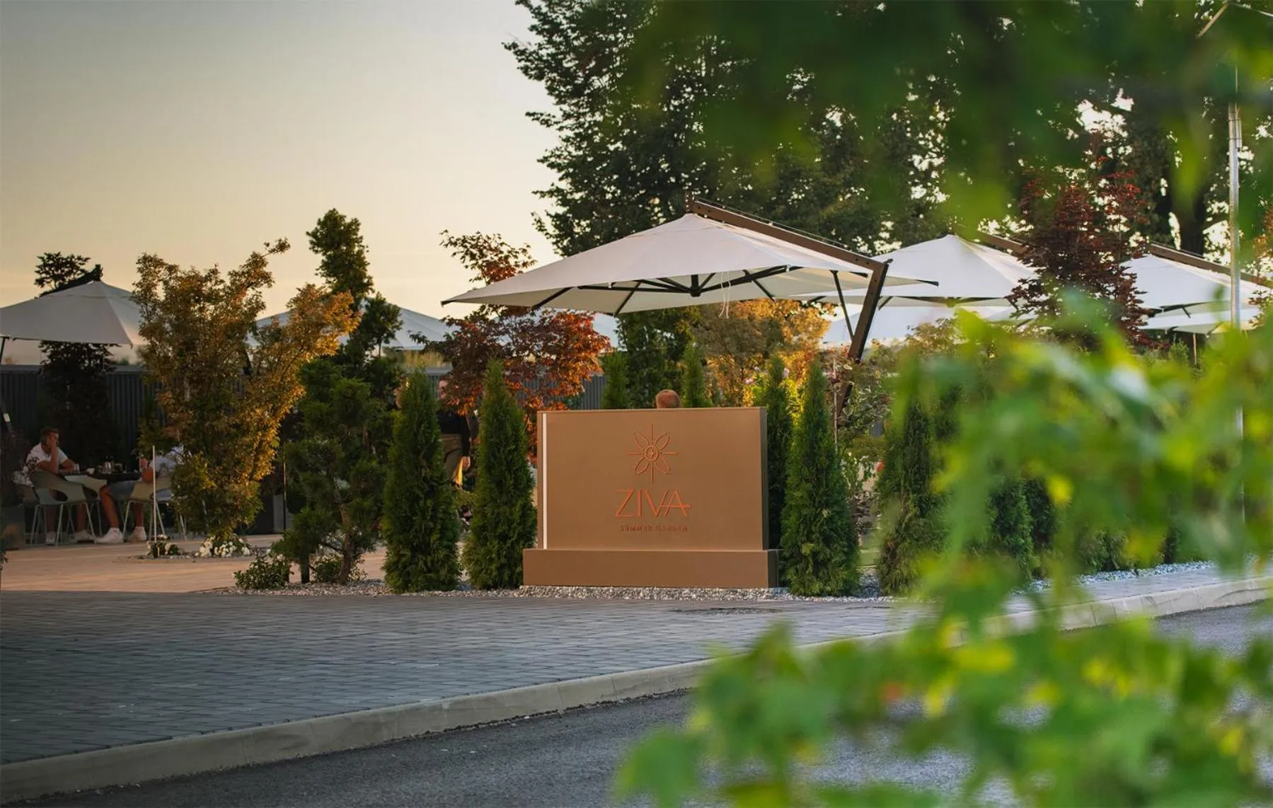 Garden view in Electra Aparthotel