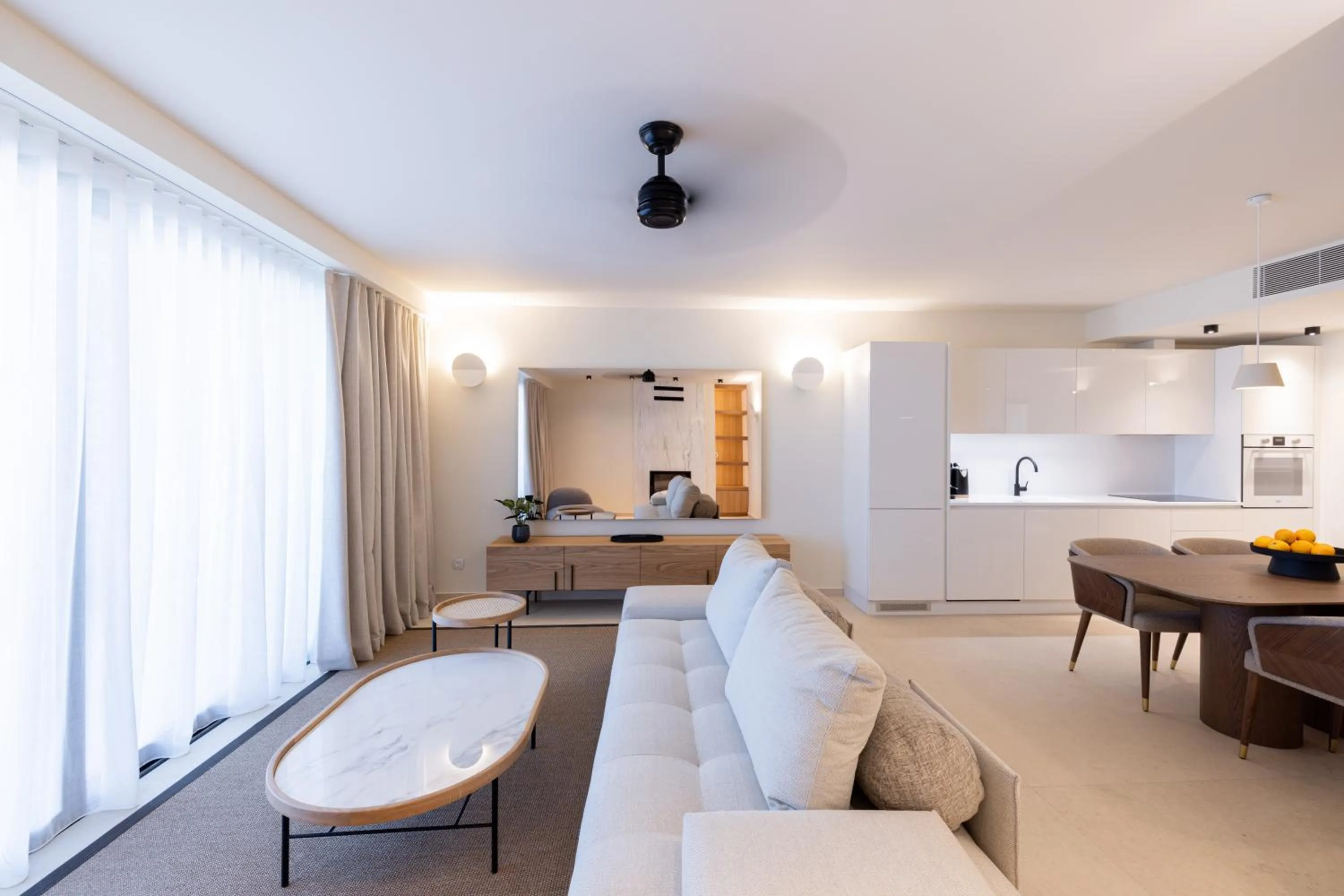 Kitchen or kitchenette in Ilva Suites