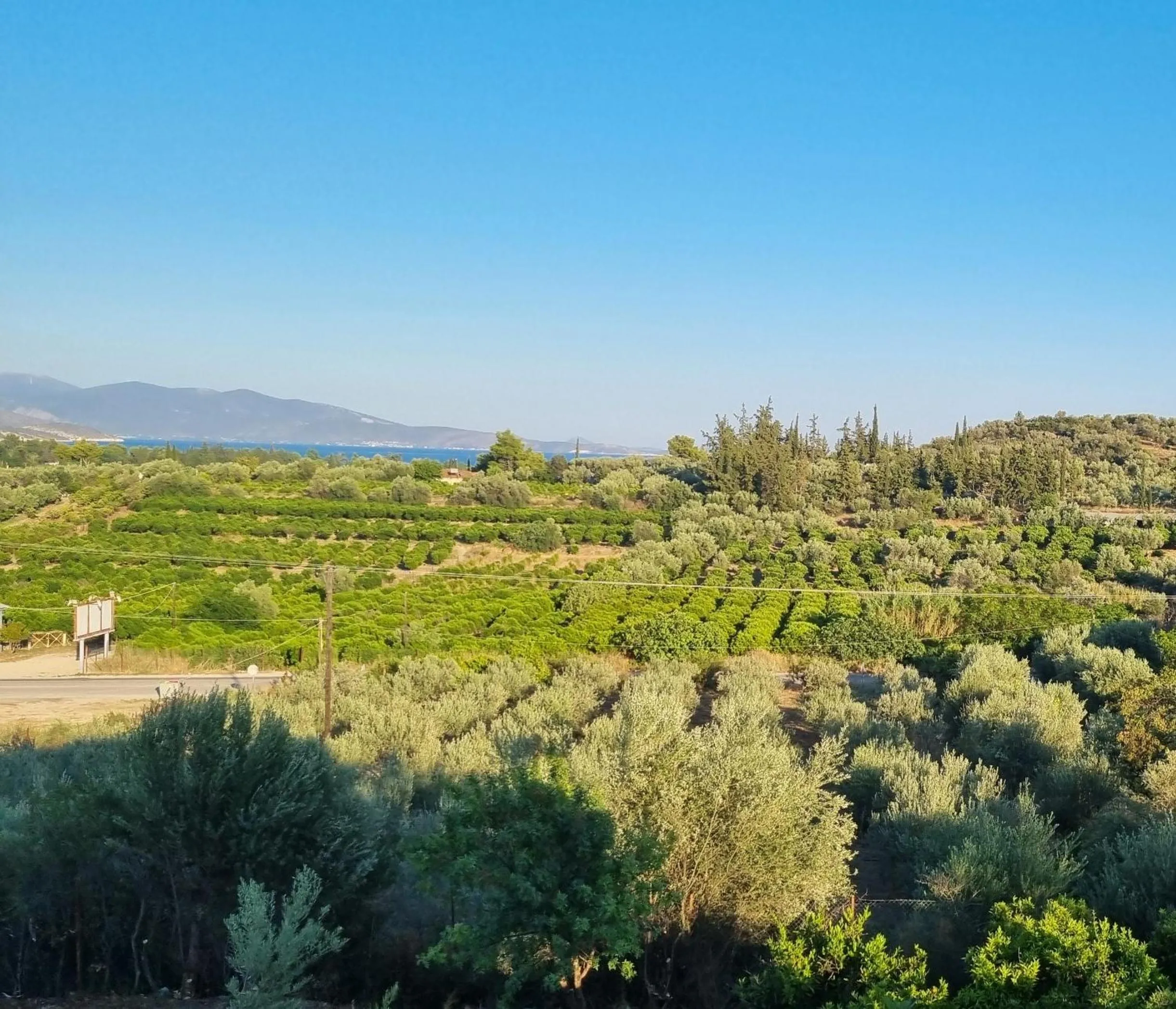 Mountain view in Tolo Blue Bay