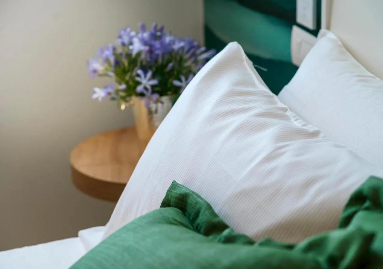 Bed in Hotel Meeting