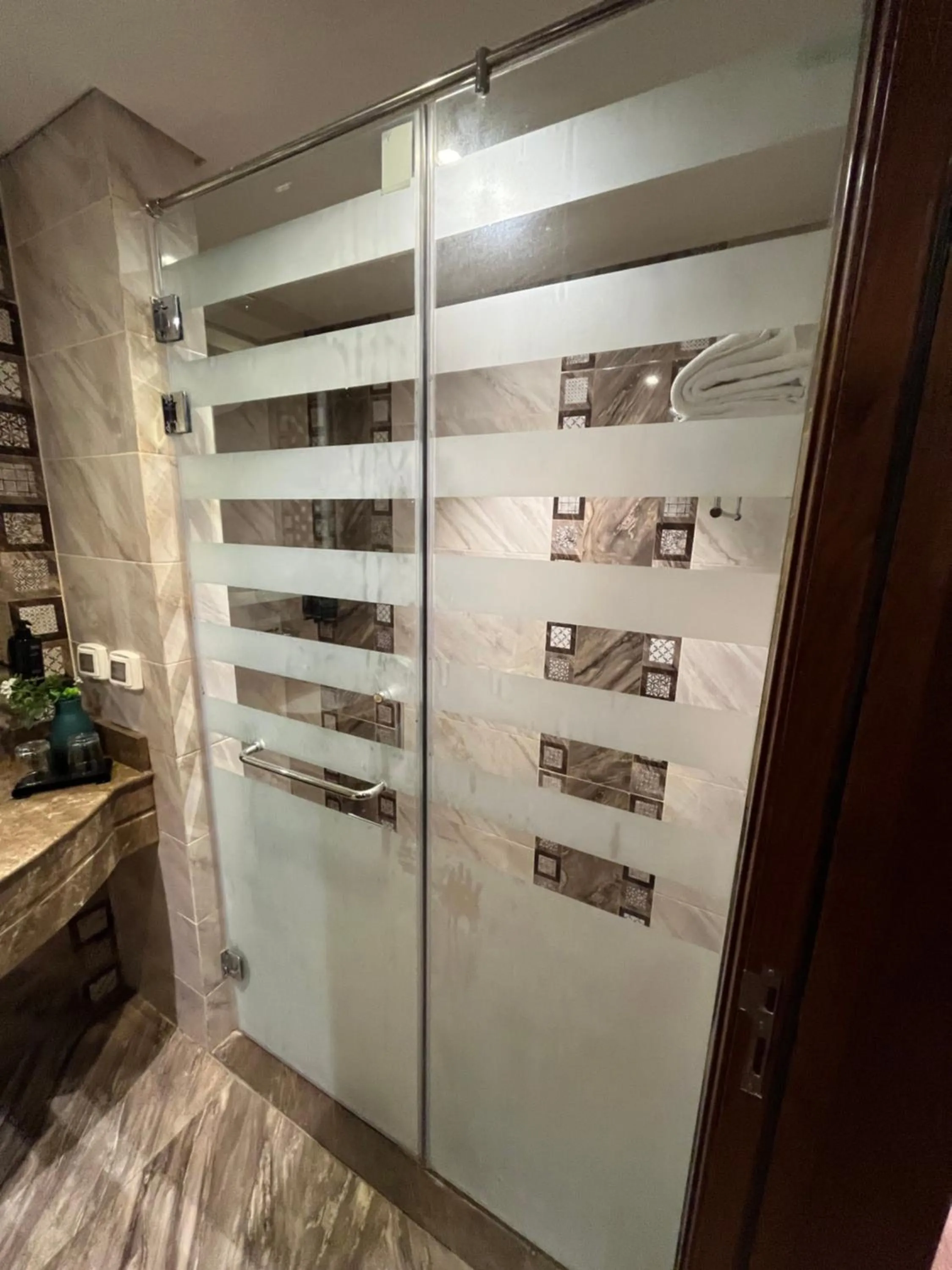 Shower in Tolip Resort El Galala Heights