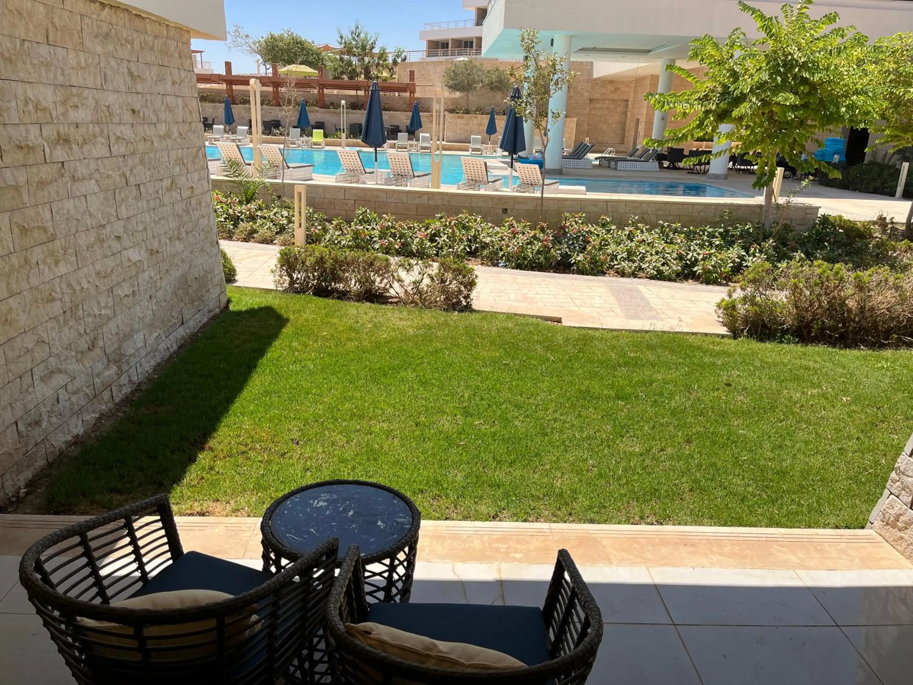 Garden view in Tolip Resort El Galala Heights