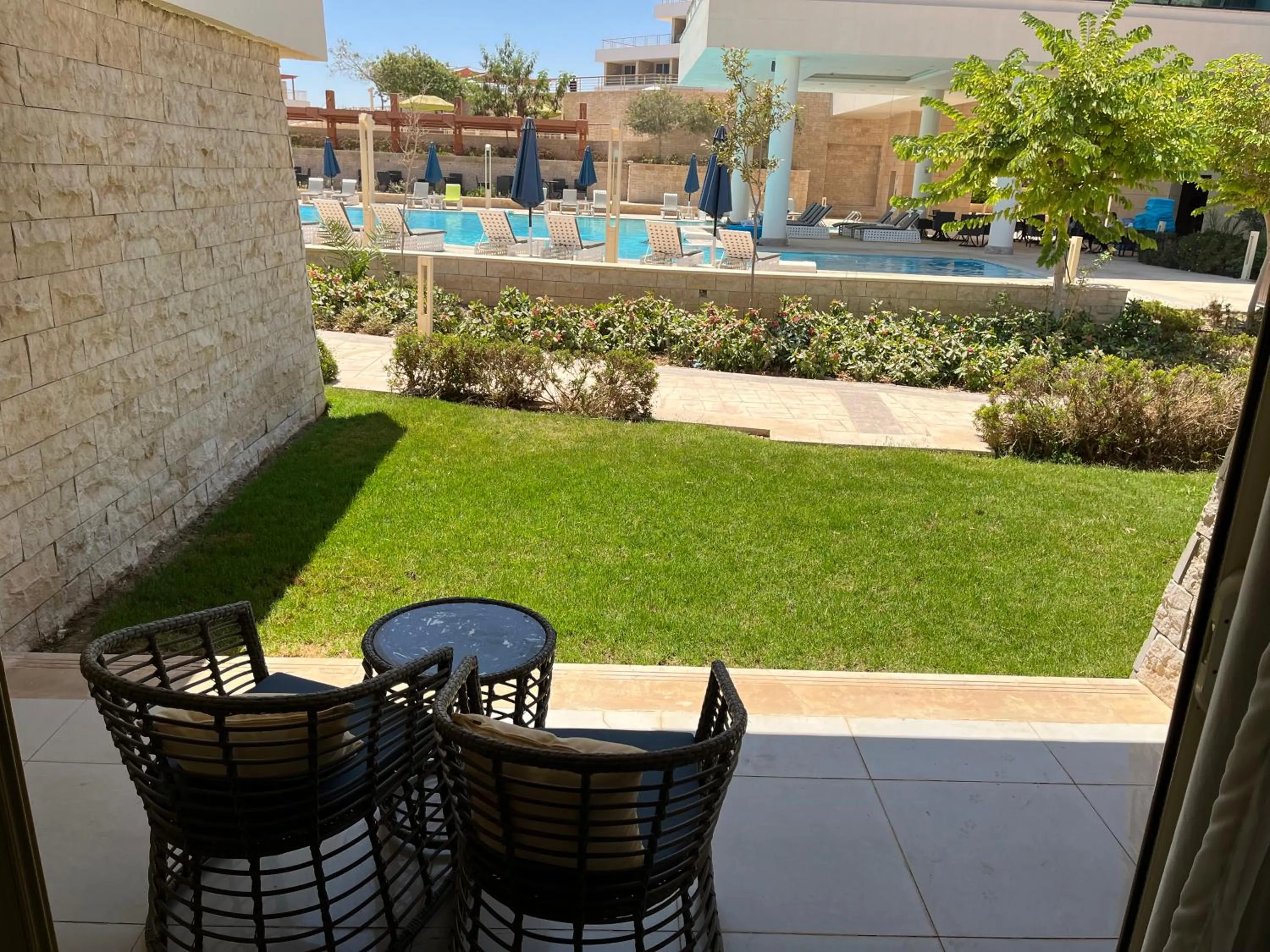 Garden view in Tolip Resort El Galala Heights