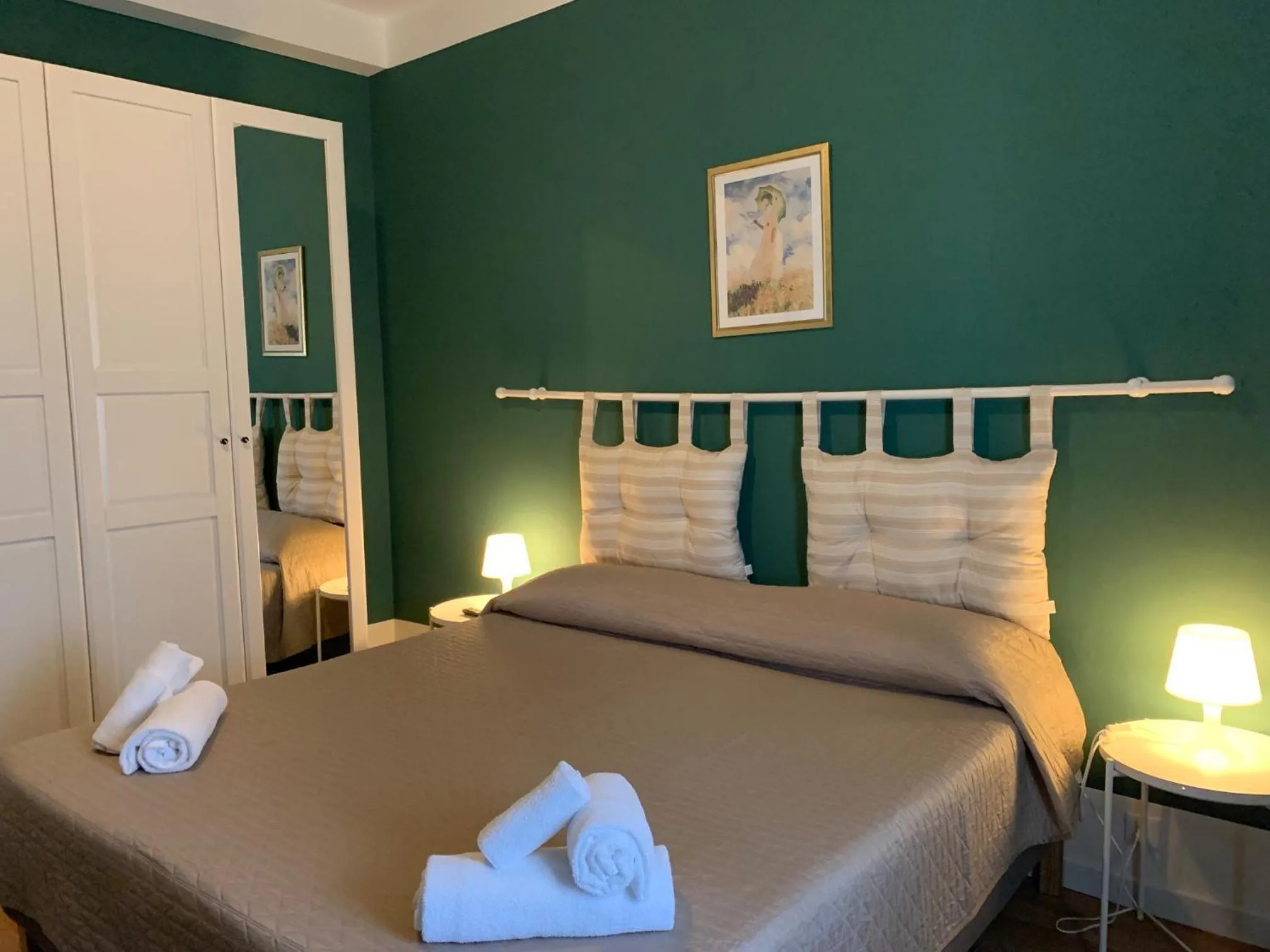 Bed in Apartment Hotel Marchesini