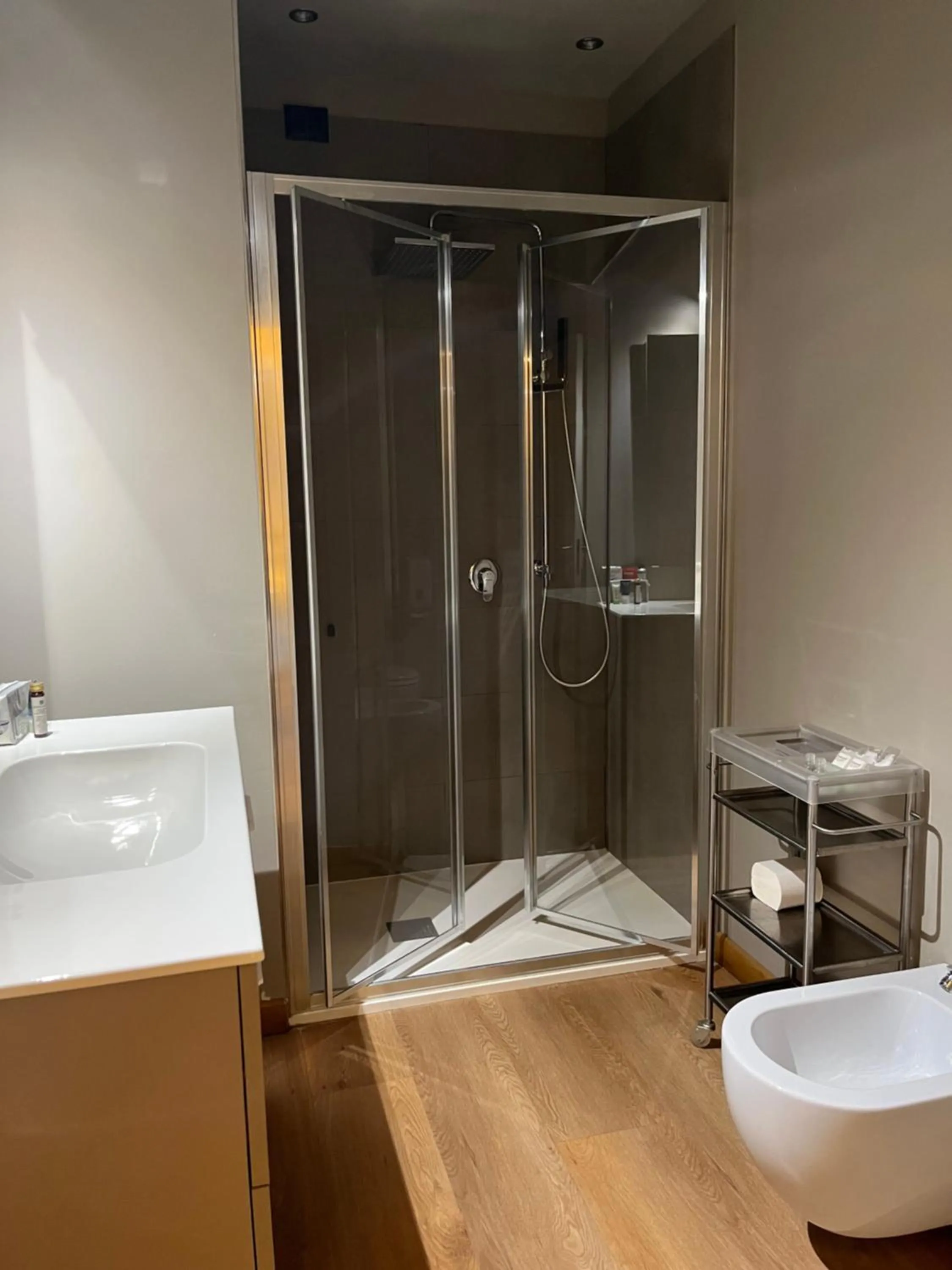 Bathroom in Apartment Hotel Marchesini