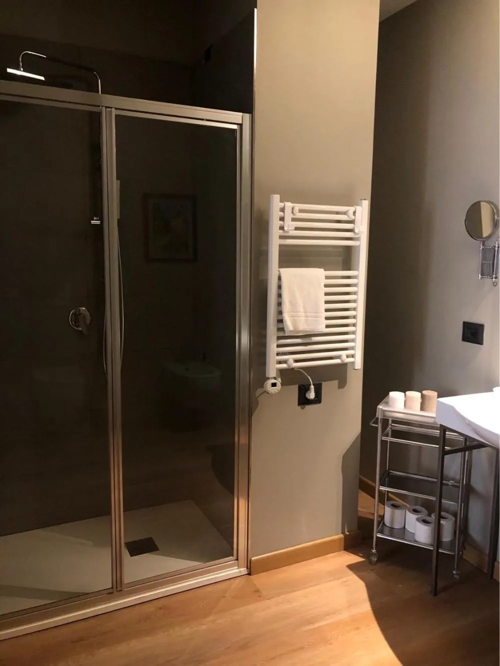 Bathroom in Apartment Hotel Marchesini