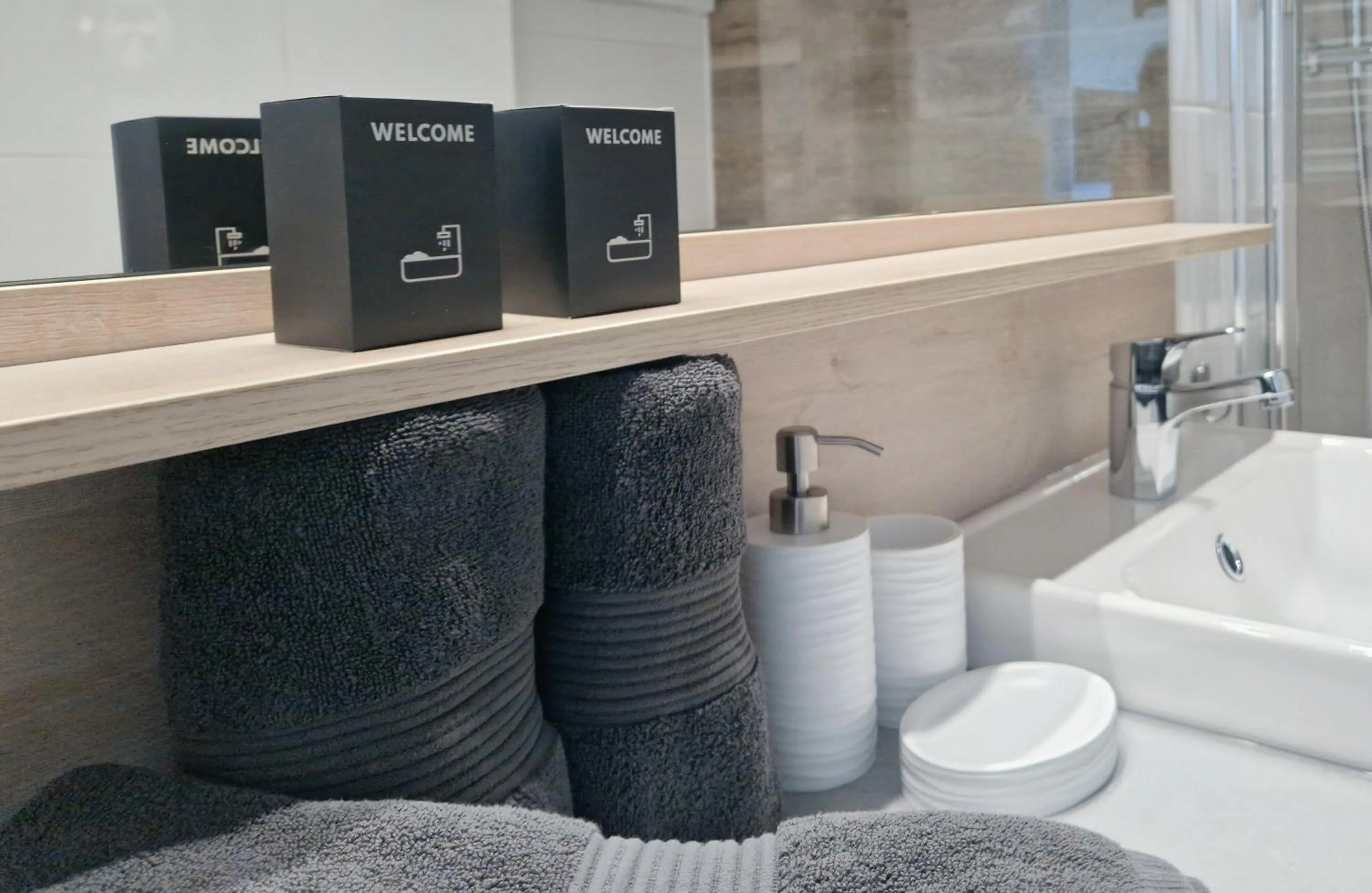 Bathroom in Sable & Pampas - Meublé de Tourisme 5 étoiles