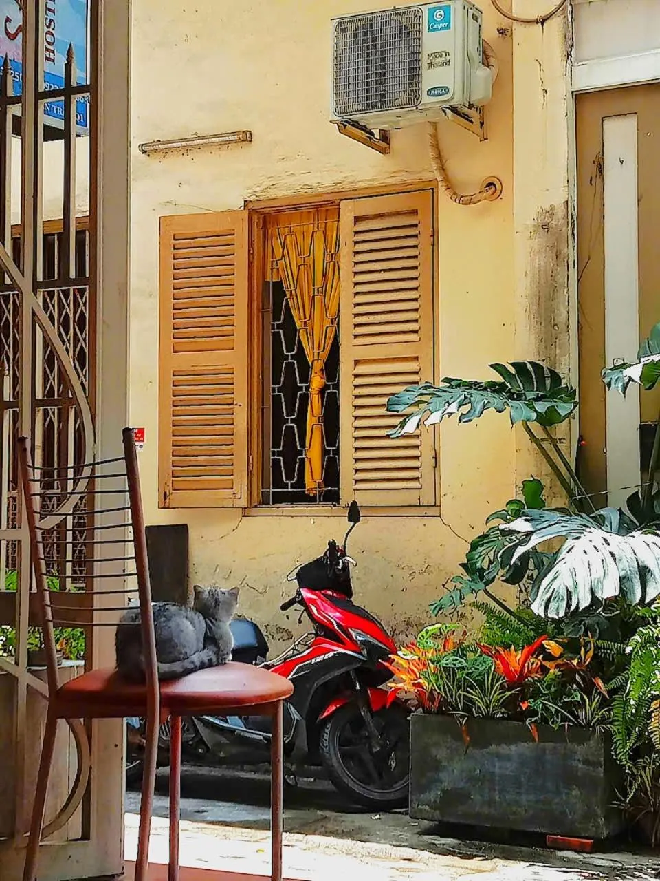 Off site in Sakura Hostel Saigon