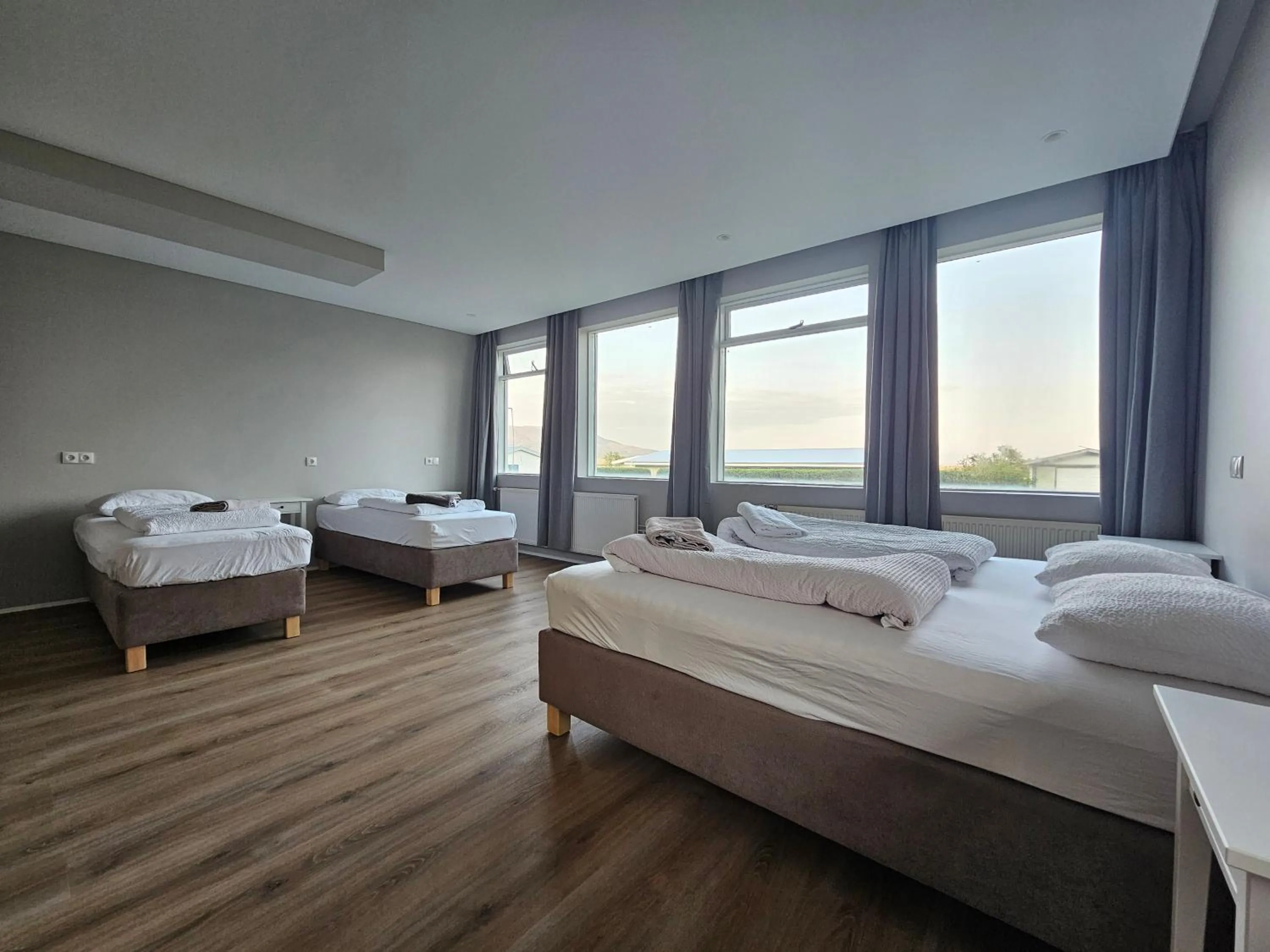 Bedroom, Bed in Hótel Laugarvatn