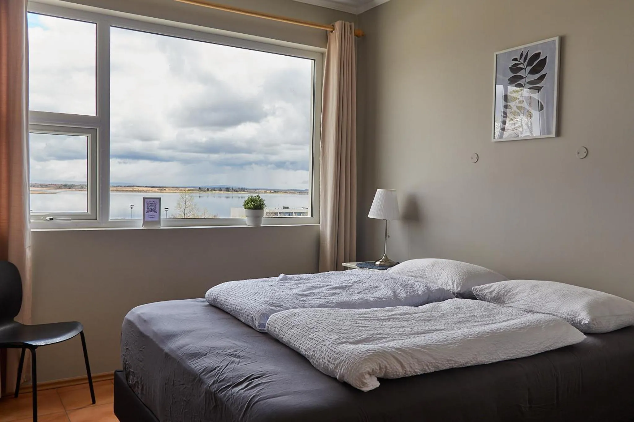 Bed in Hótel Laugarvatn