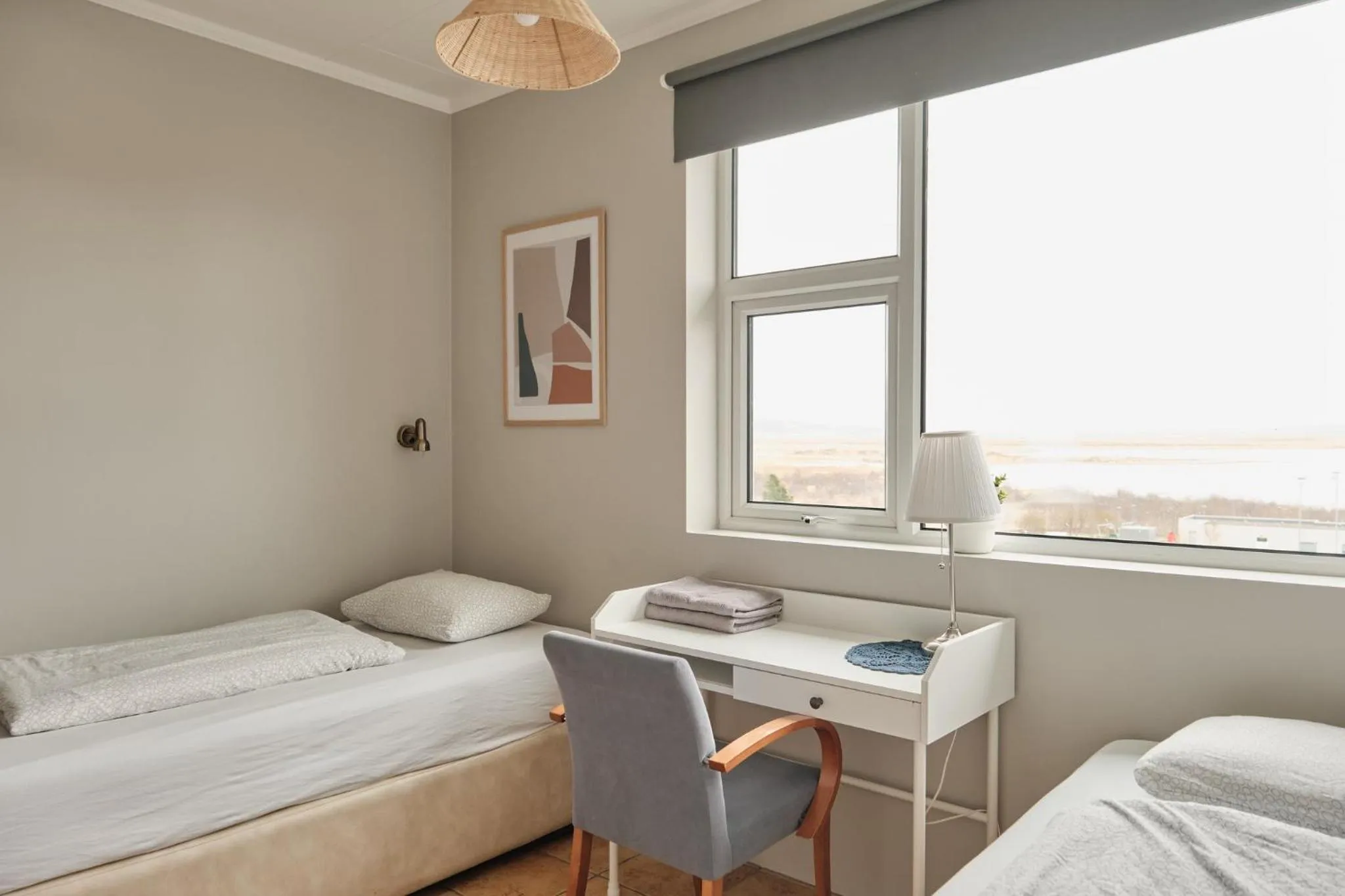 Photo of the whole room, Bed in Hótel Laugarvatn