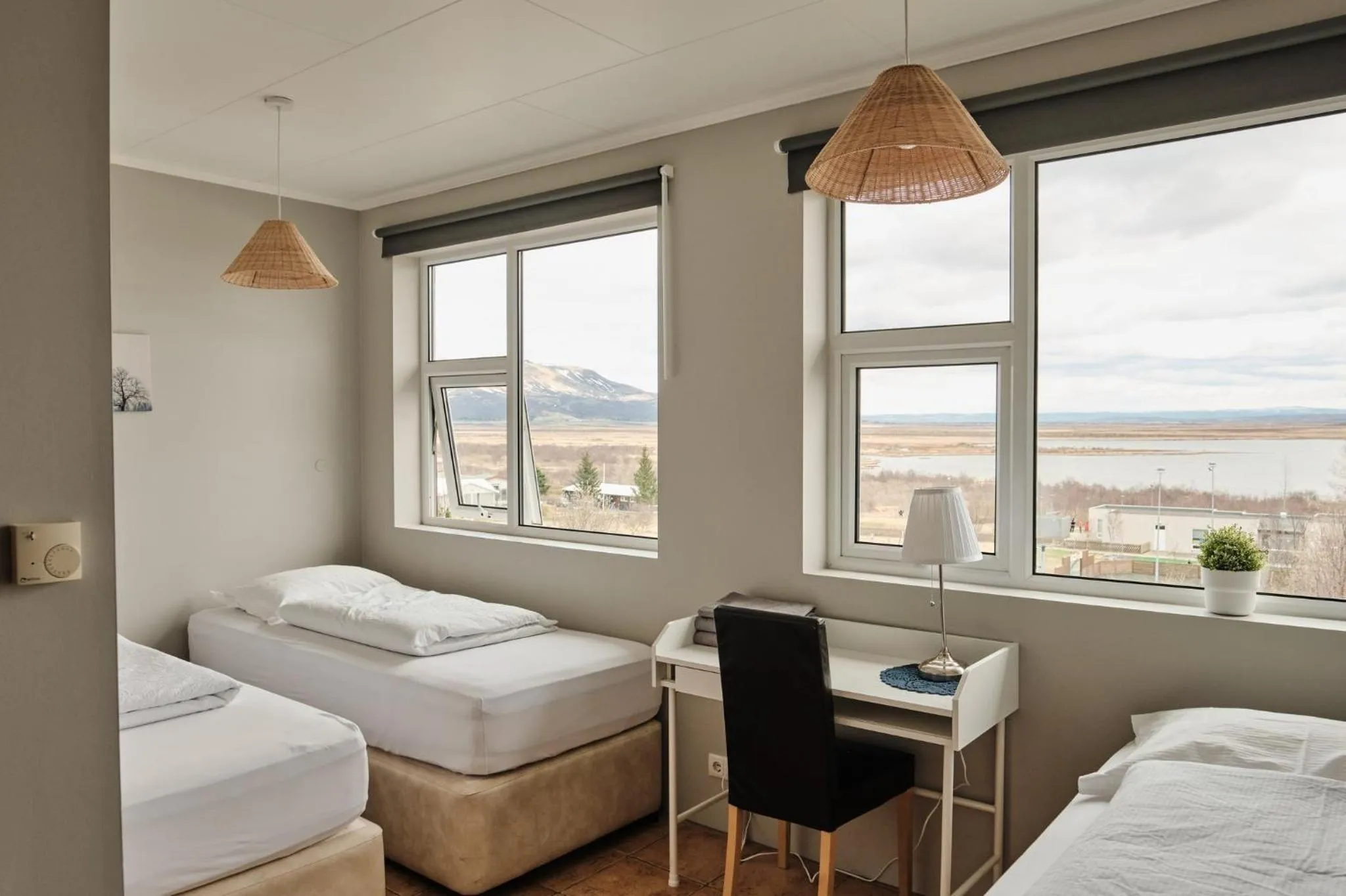 Photo of the whole room, Bed in Hótel Laugarvatn