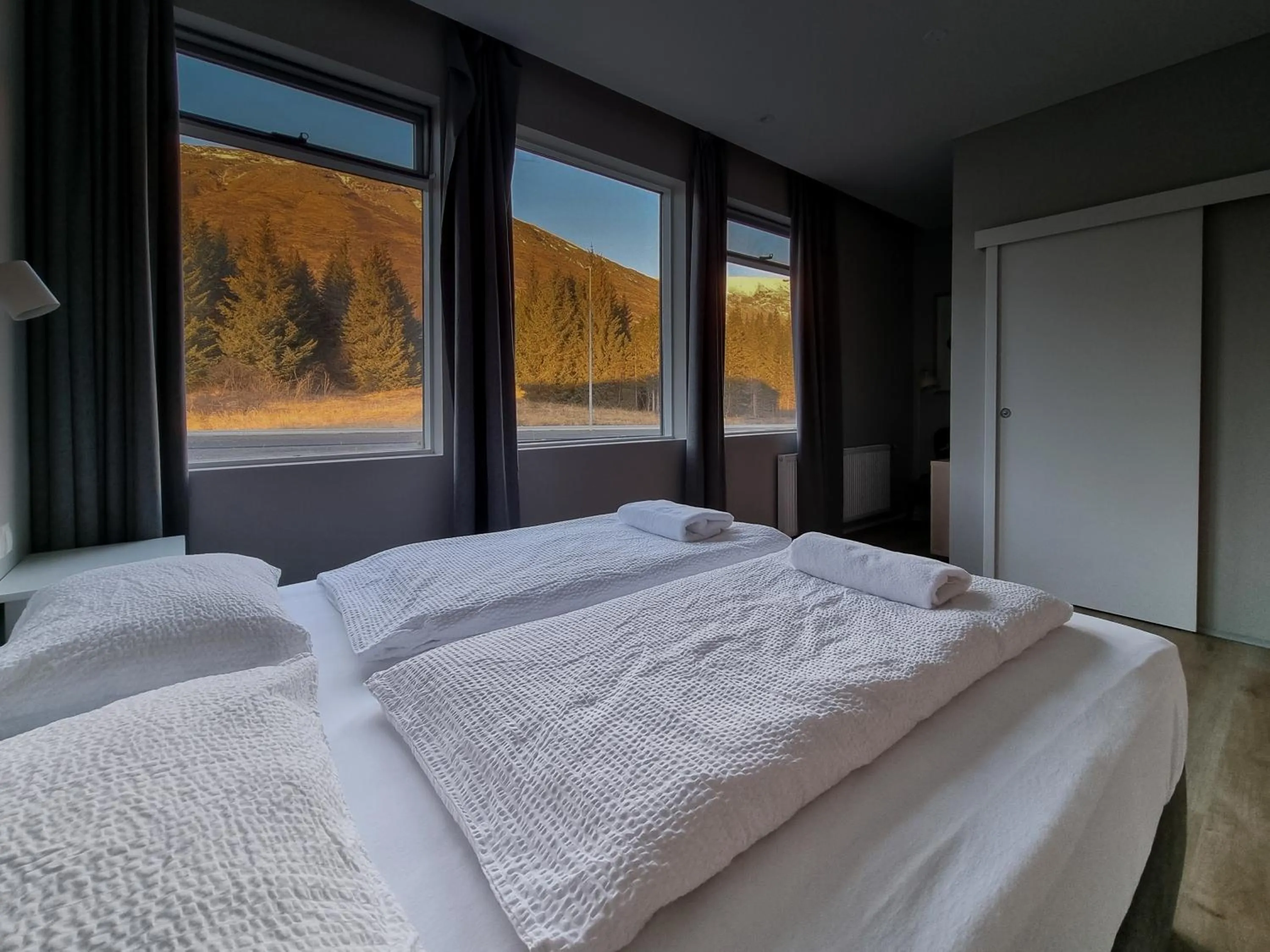 Bed in Hótel Laugarvatn