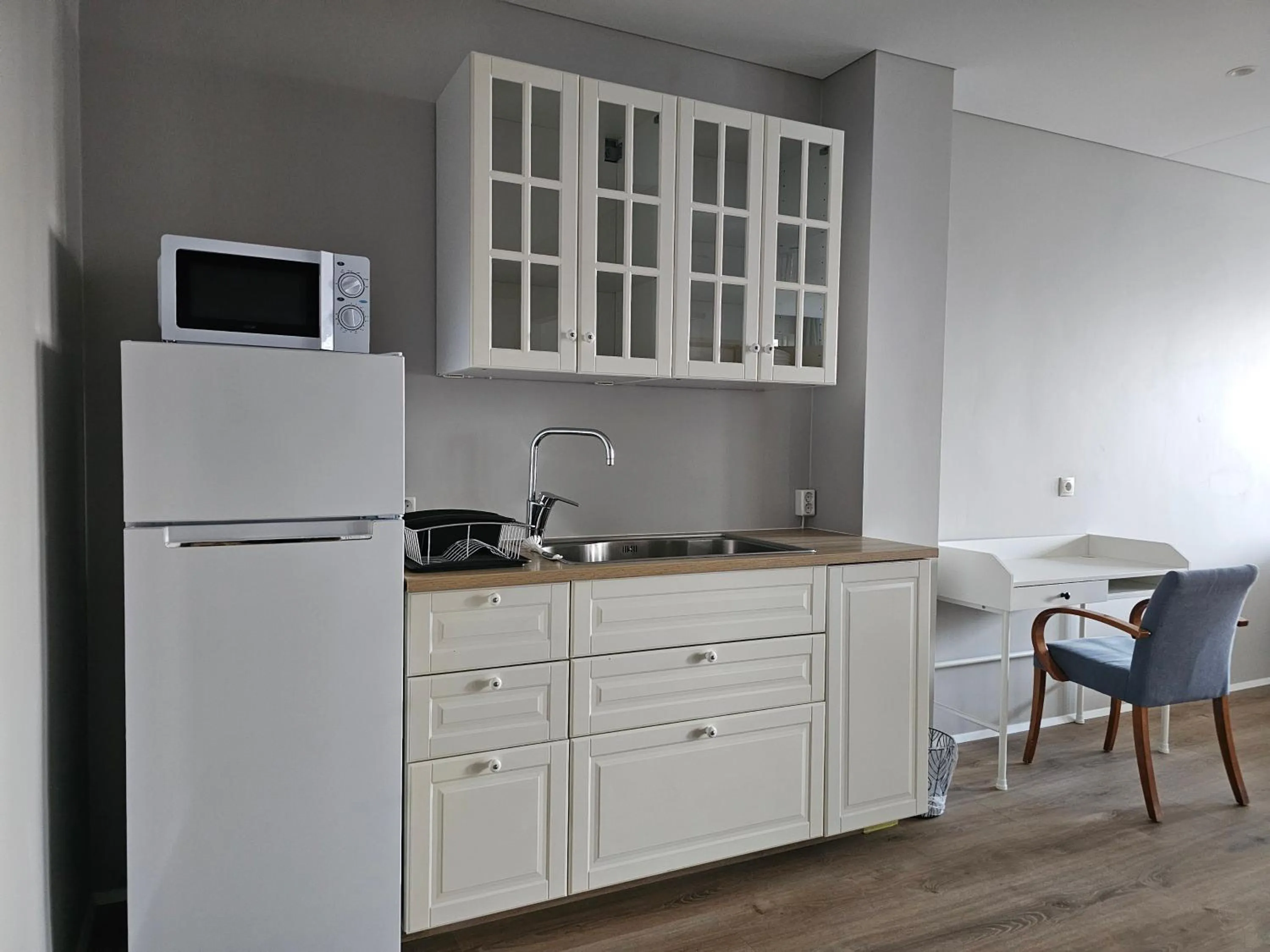 Kitchen or kitchenette in Hótel Laugarvatn