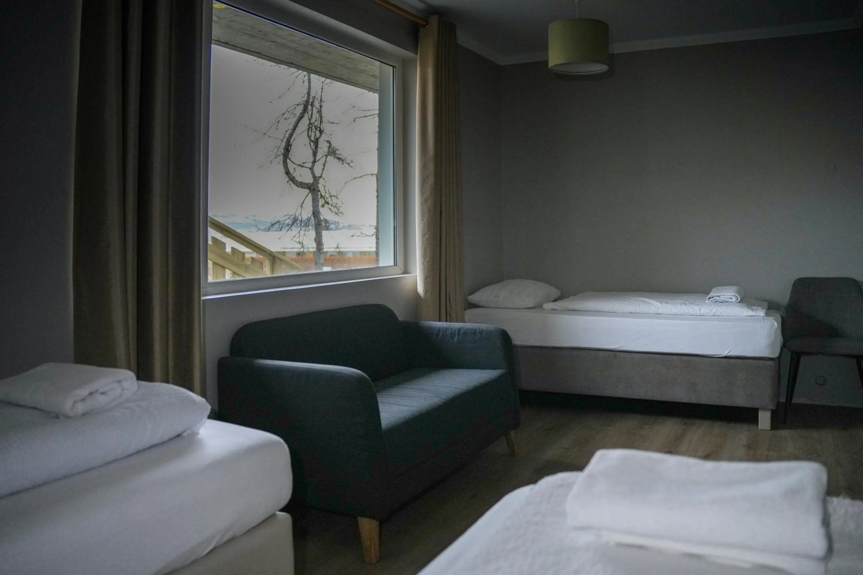 Bedroom, Bed in Hótel Laugarvatn