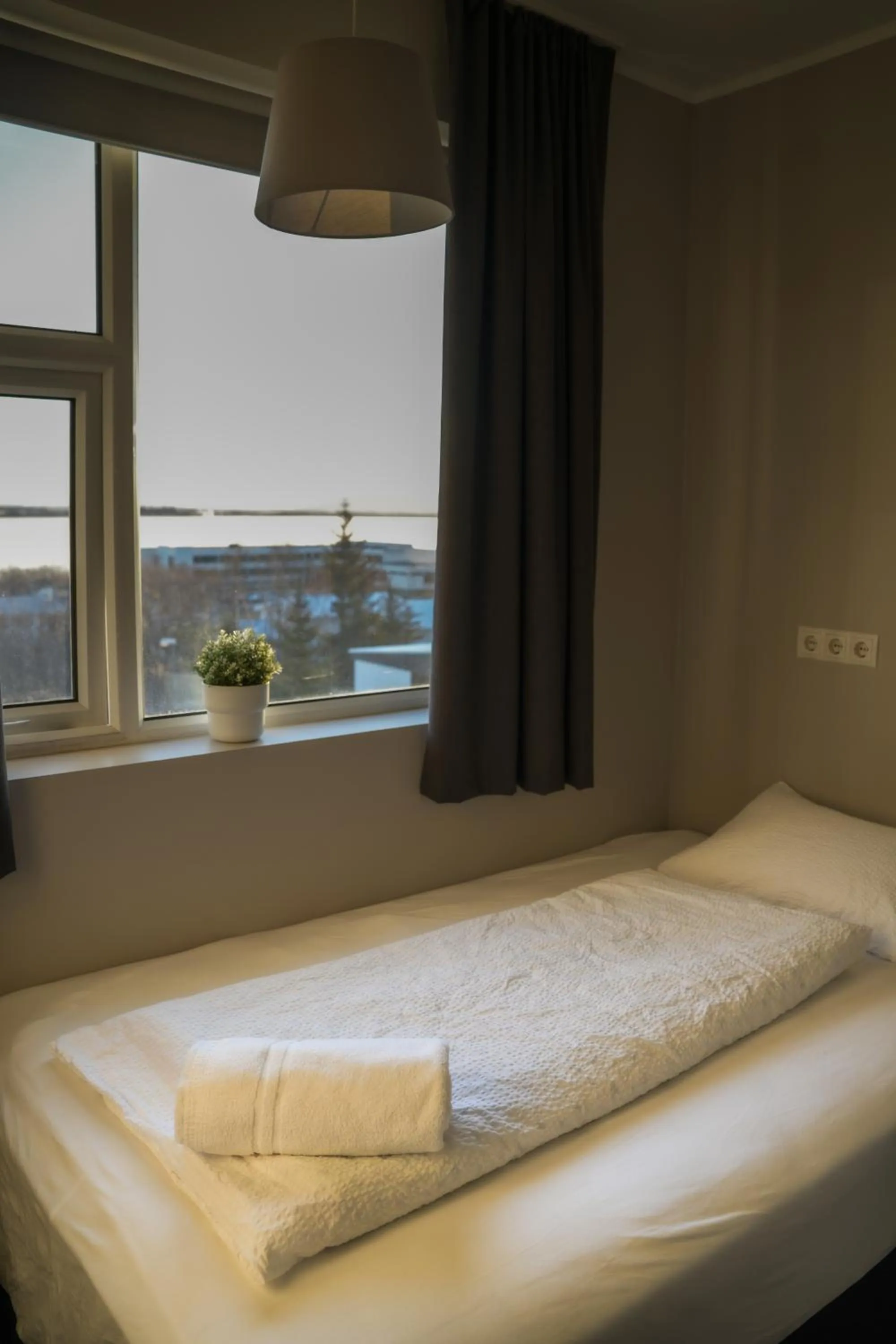 Bed in Hótel Laugarvatn