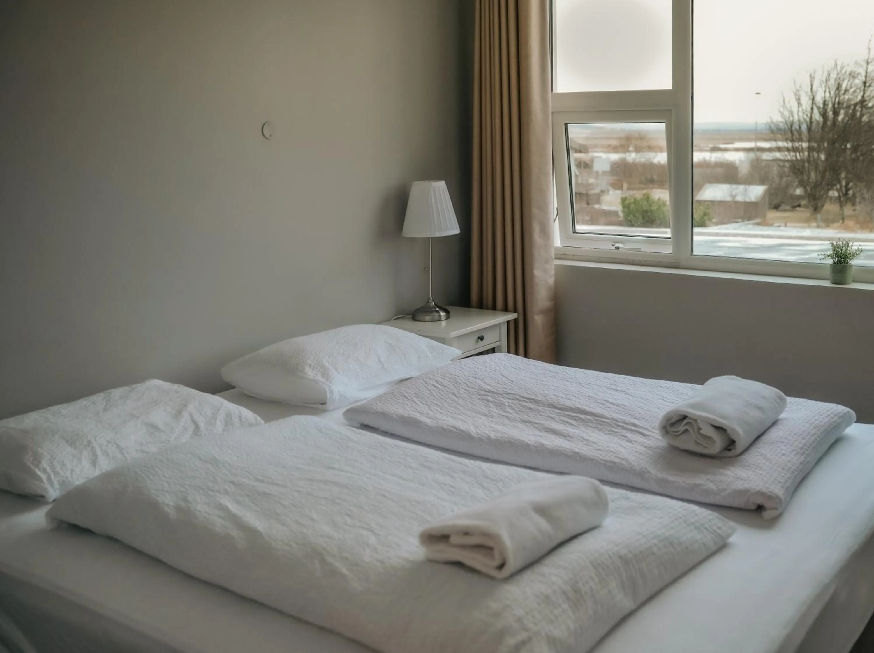 Bed in Hótel Laugarvatn