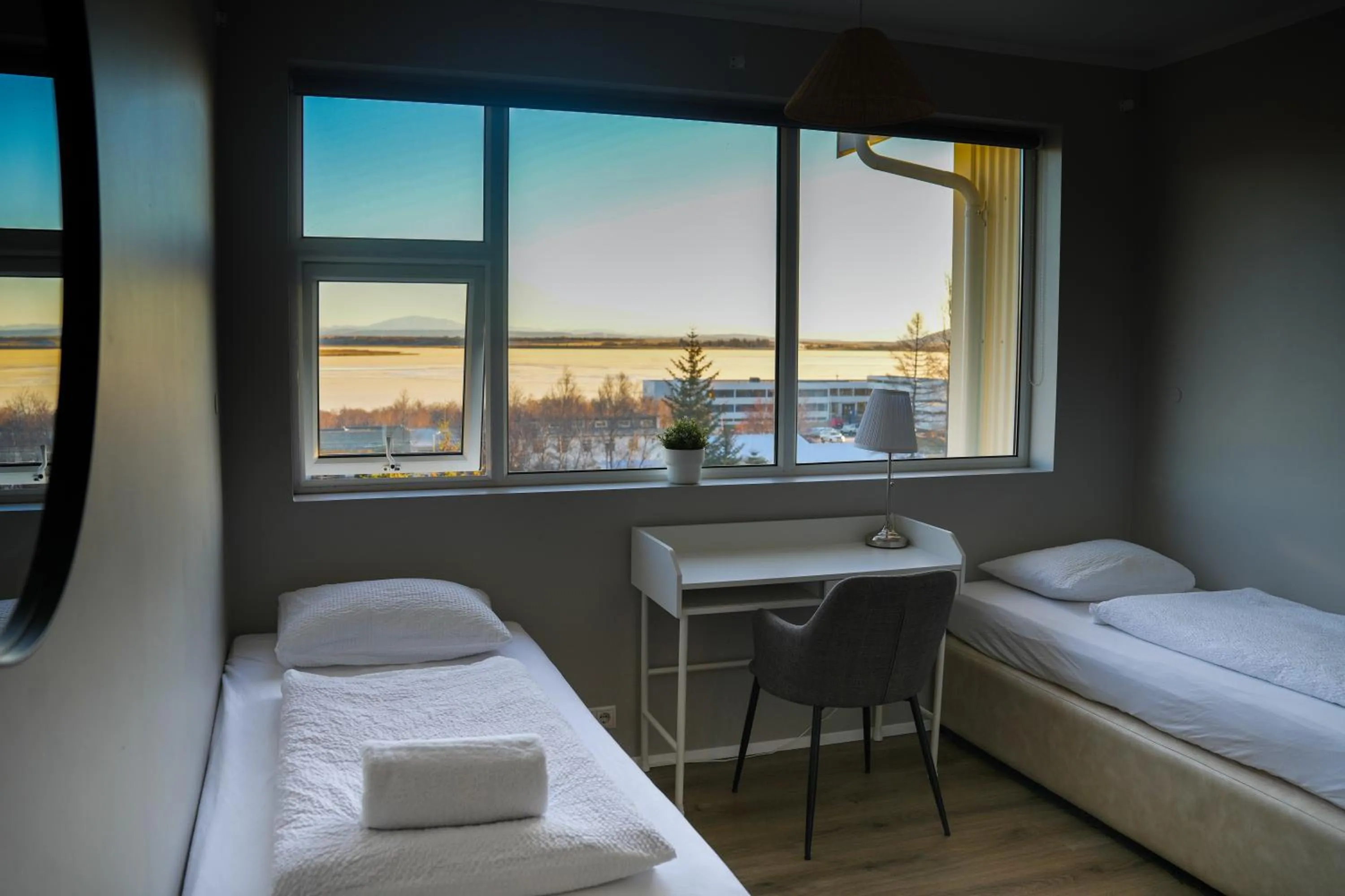 Bed in Hótel Laugarvatn