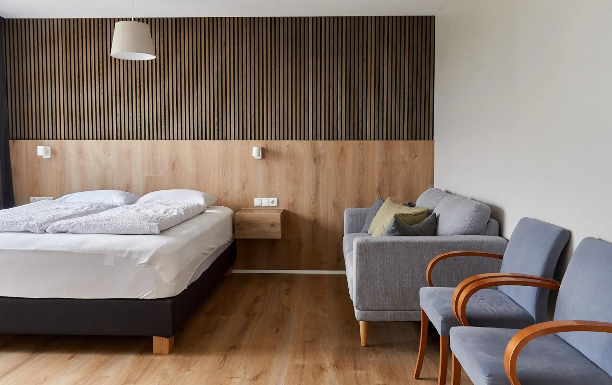 Photo of the whole room, Bed in Hótel Laugarvatn