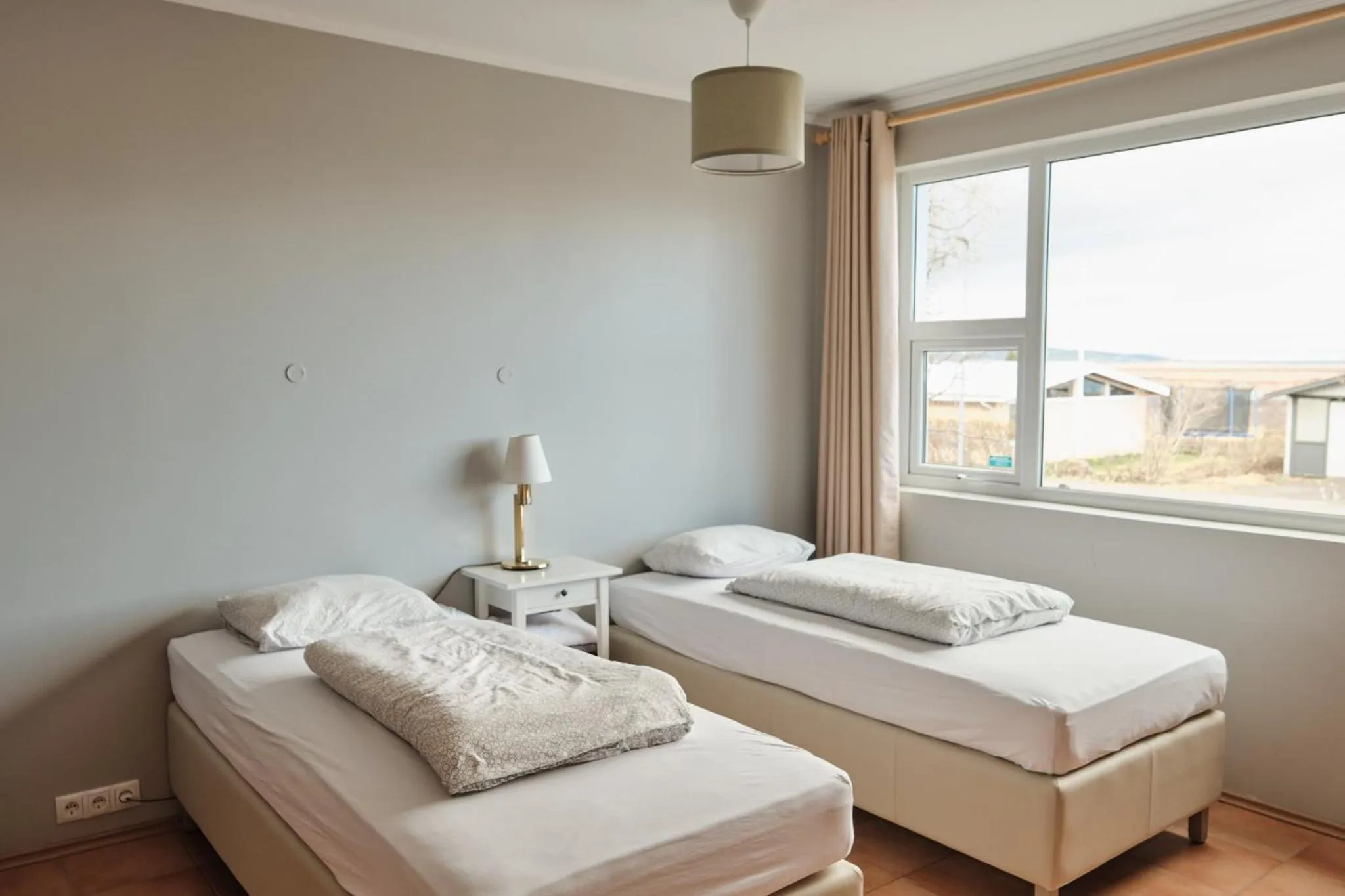 Photo of the whole room, Bed in Hótel Laugarvatn