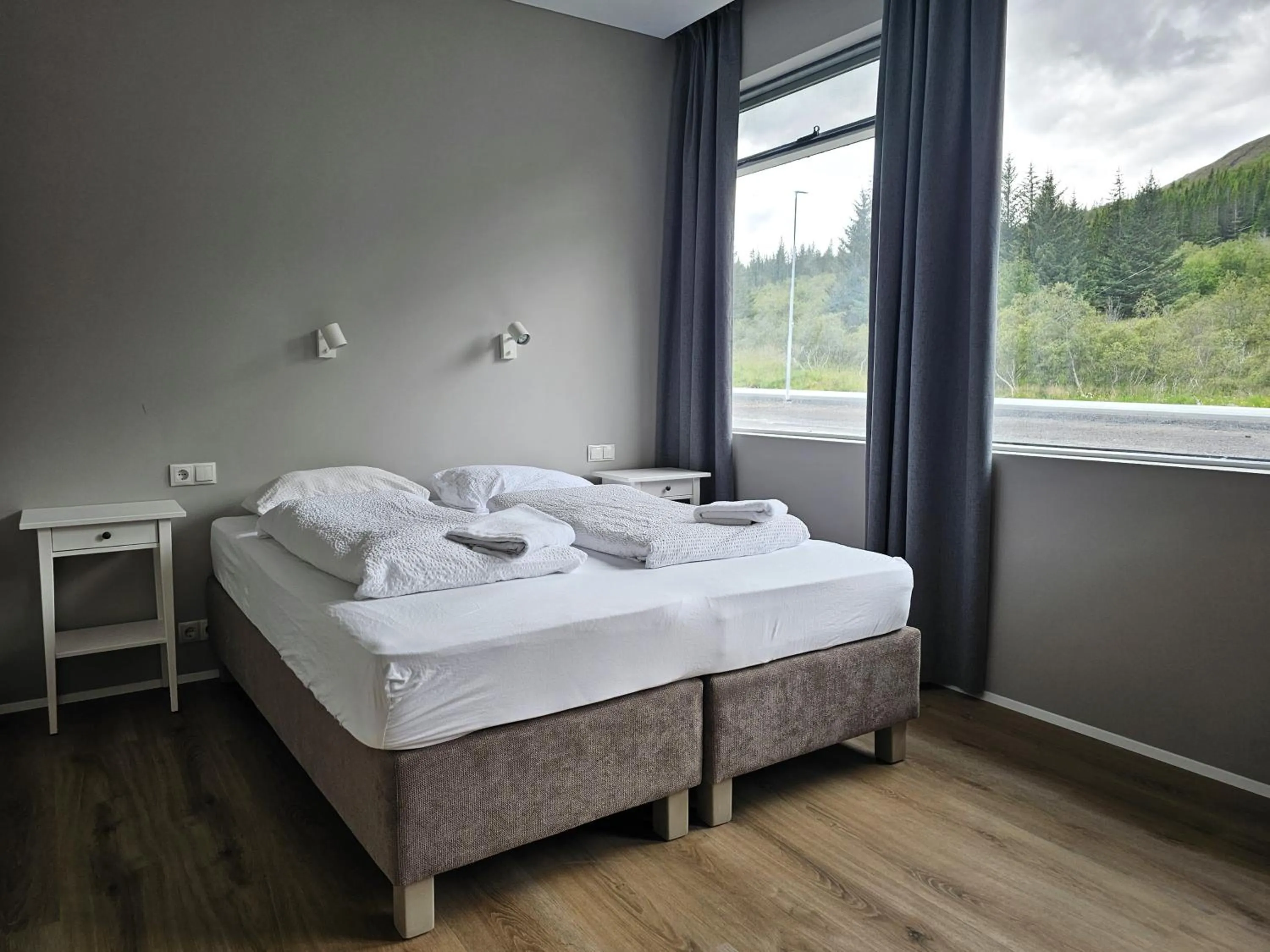 Bedroom, Bed in Hótel Laugarvatn