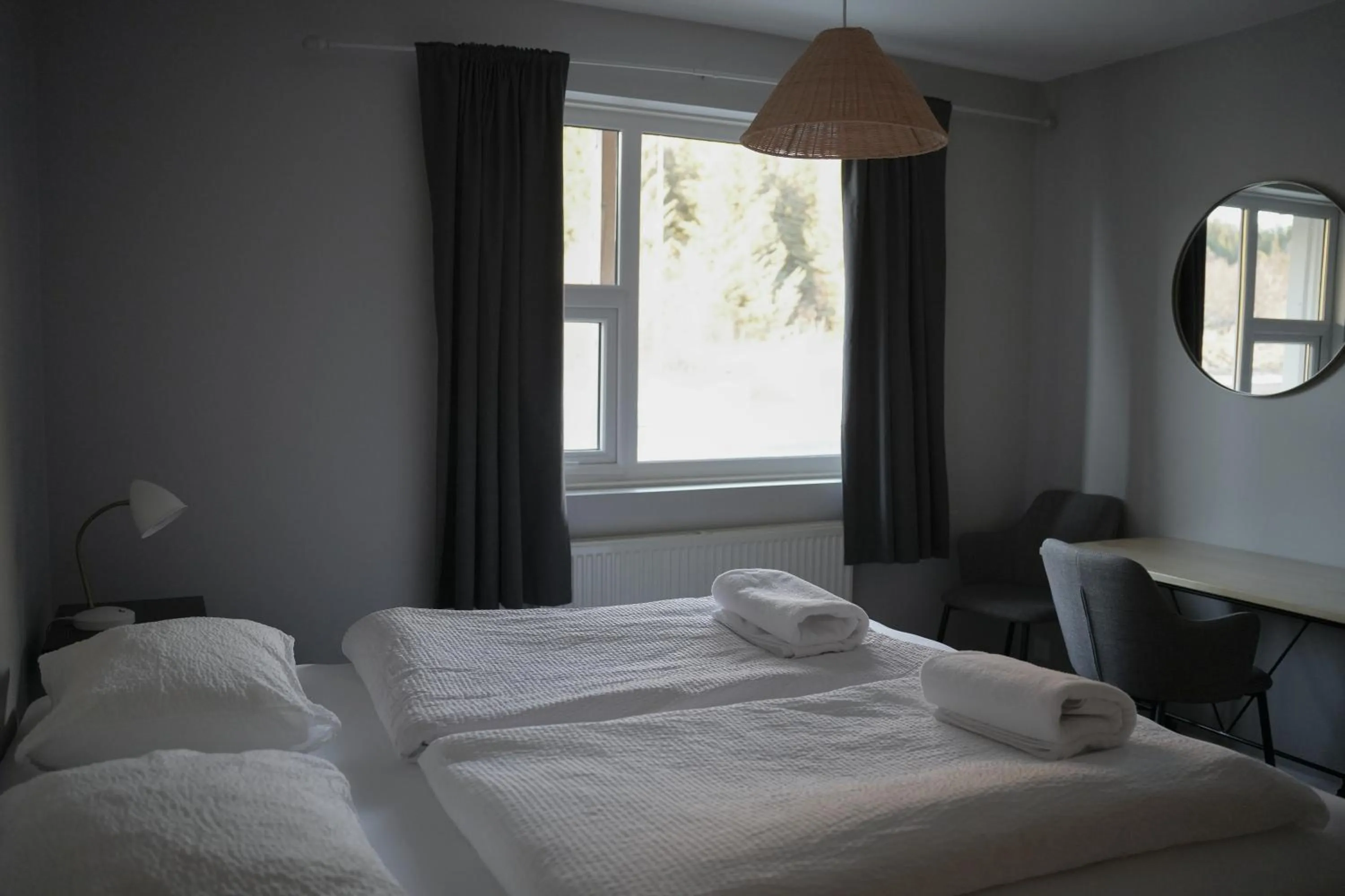 Bed in Hótel Laugarvatn