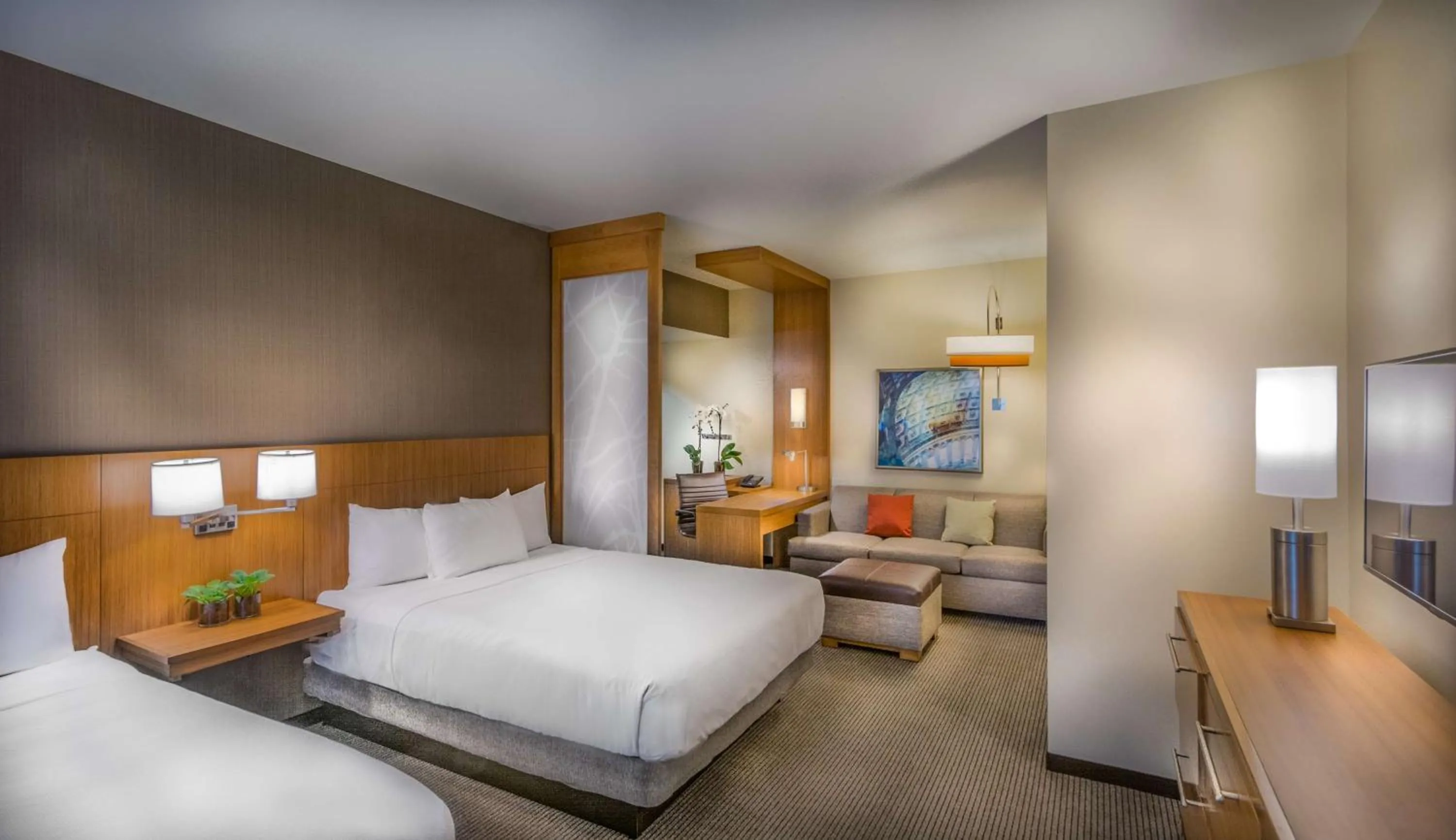 Bedroom, Bed in Hyatt Place Washington DC/White House