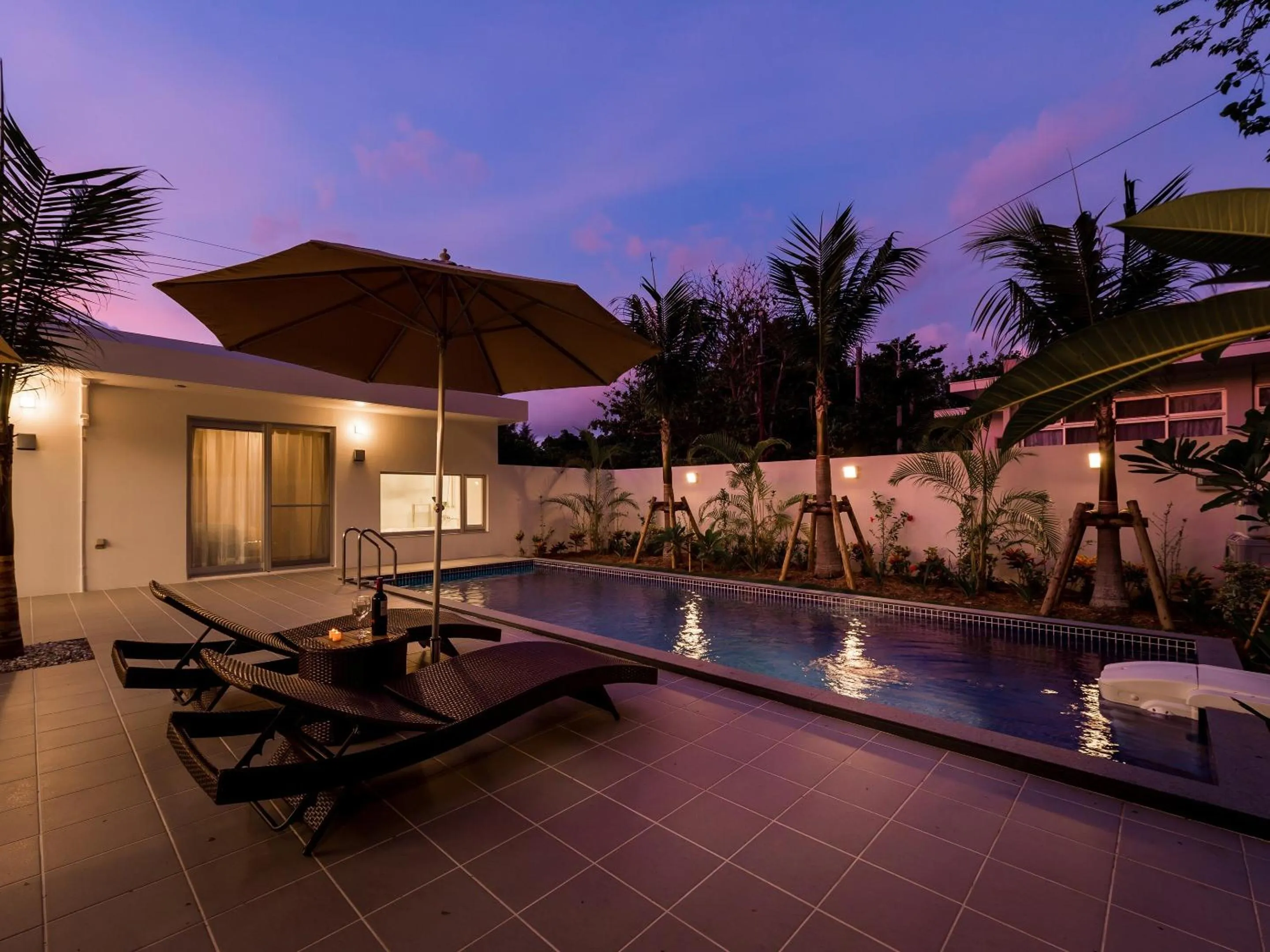 Pool view in Pool Villa Yagajishima by Coldio Premium