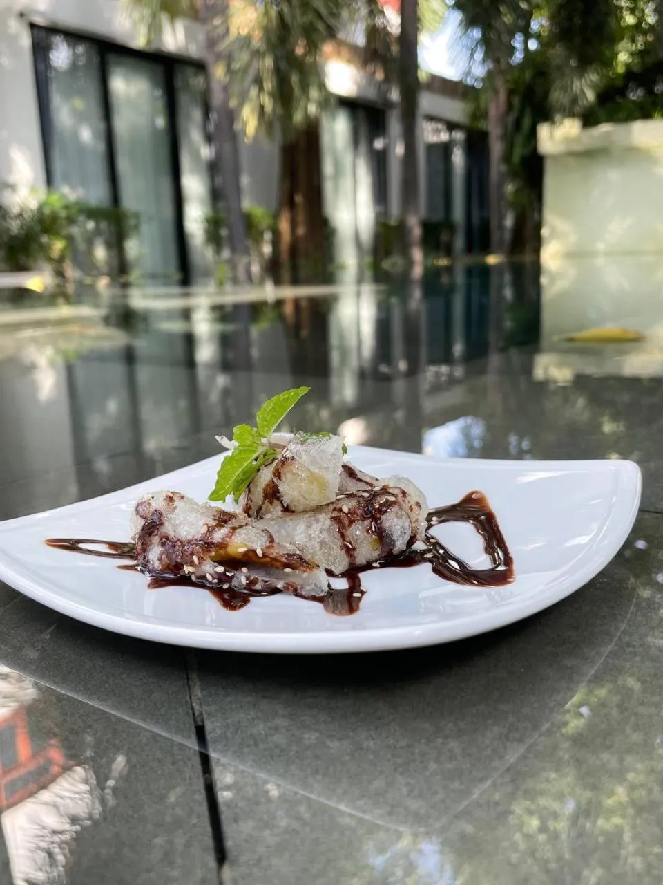 Food close-up in Tunnel Urban Retreat