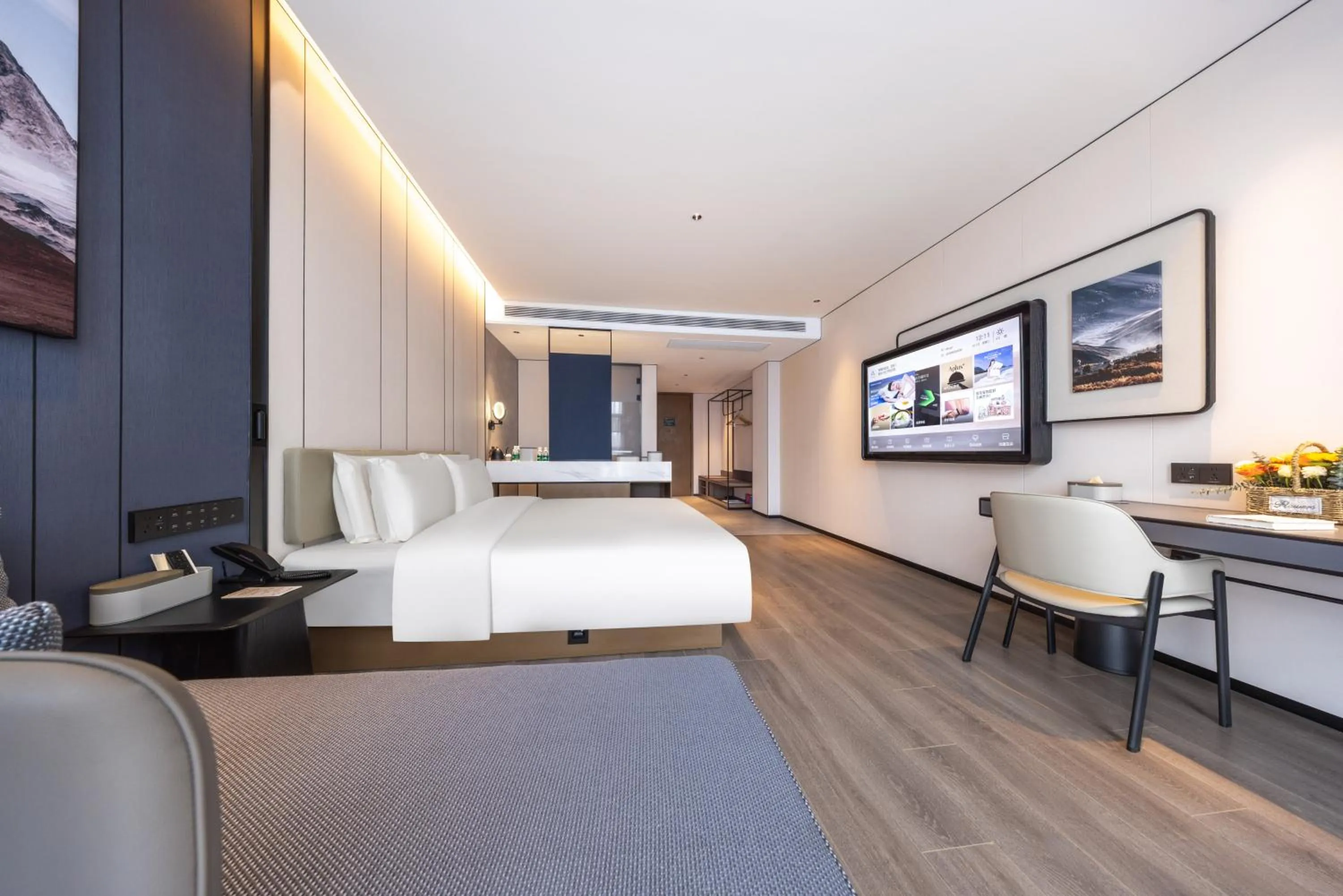 Photo of the whole room in Atour Hotel Xuzhou Yunlong Lake Zhushan Scenic Area