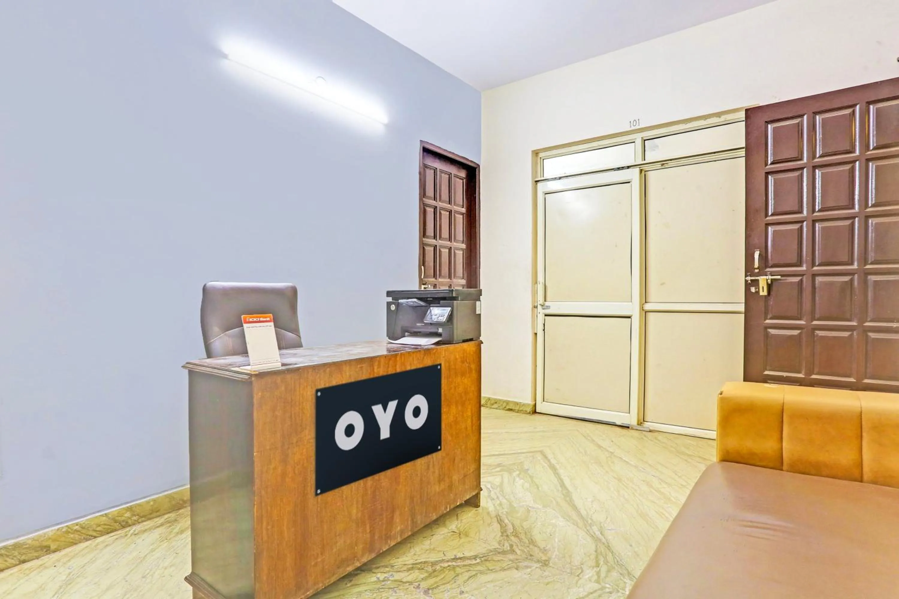 Lobby or reception in Hotel O Shubham Residency