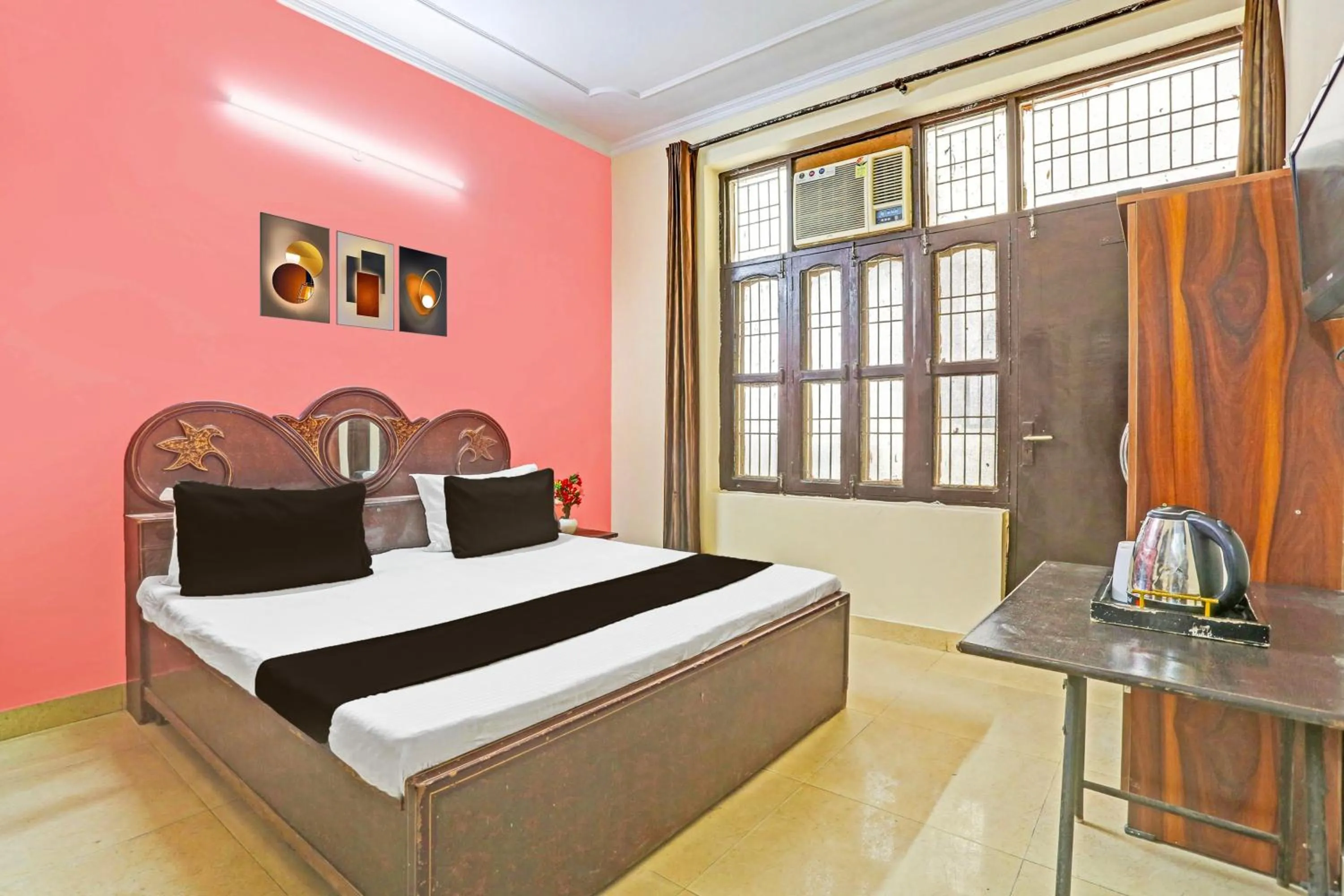 Bedroom, Bed in Hotel O Shubham Residency