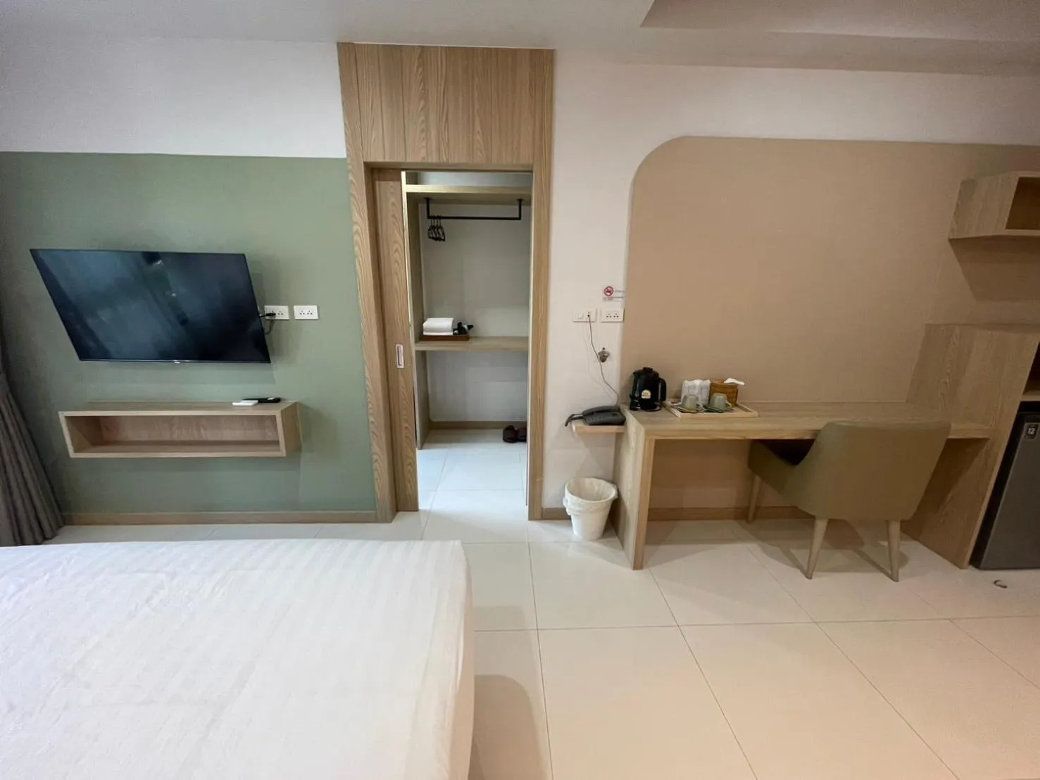 Bed in Bangkok Mystay Hotel Rangsit