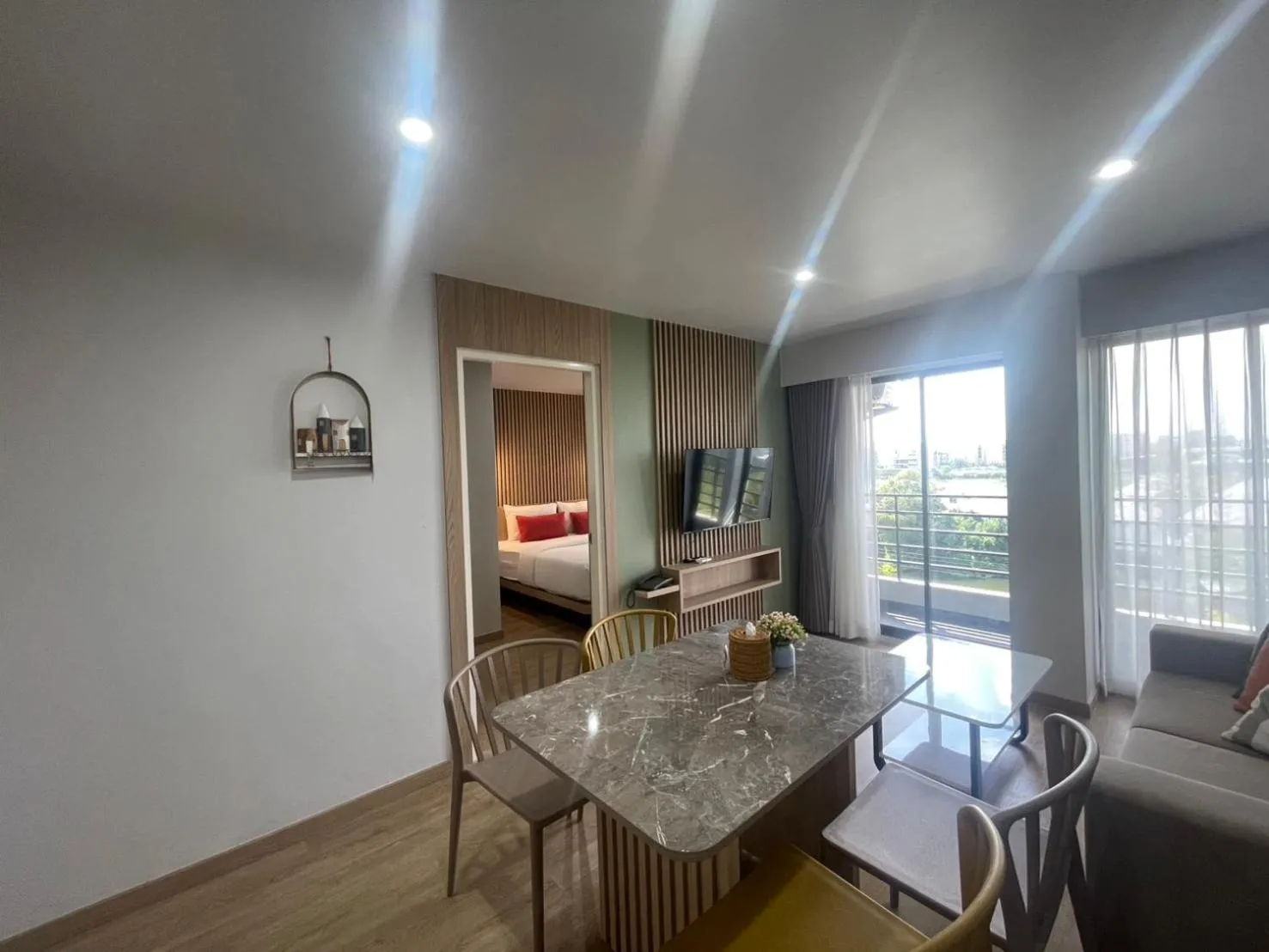 Bed in Bangkok Mystay Hotel Rangsit