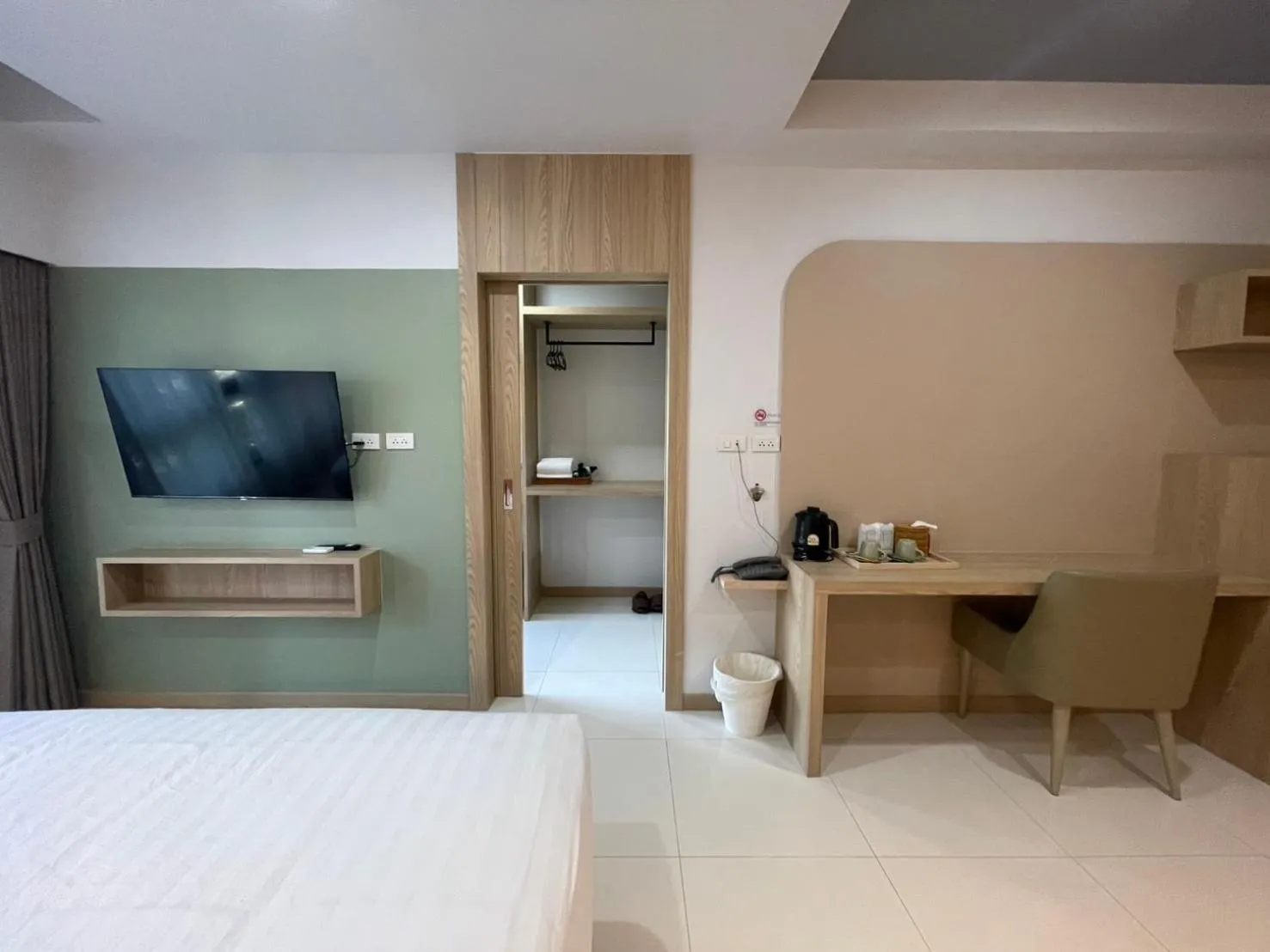 Bed in Bangkok Mystay Hotel Rangsit