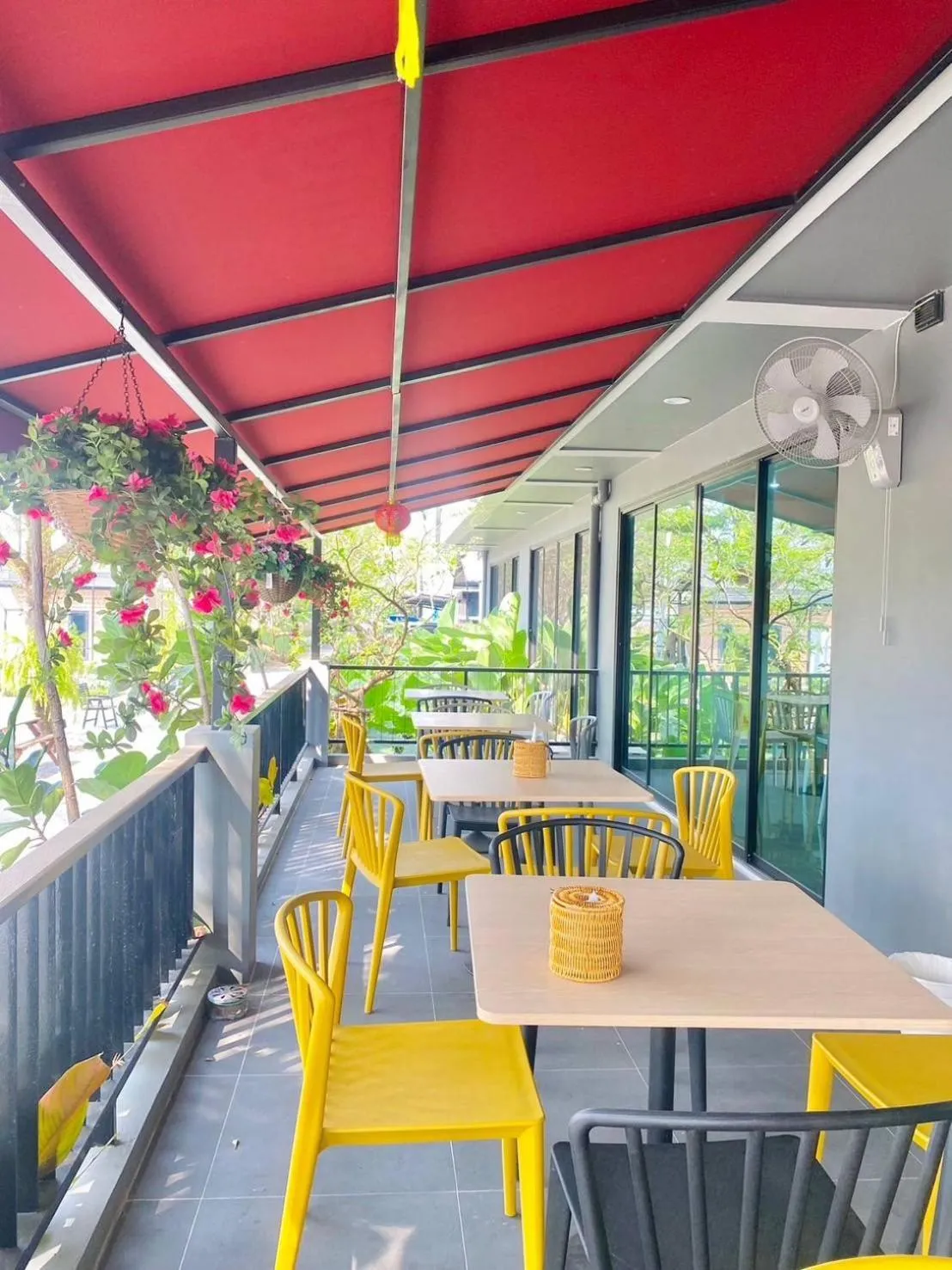 Balcony/Terrace in Bangkok Mystay Hotel Rangsit