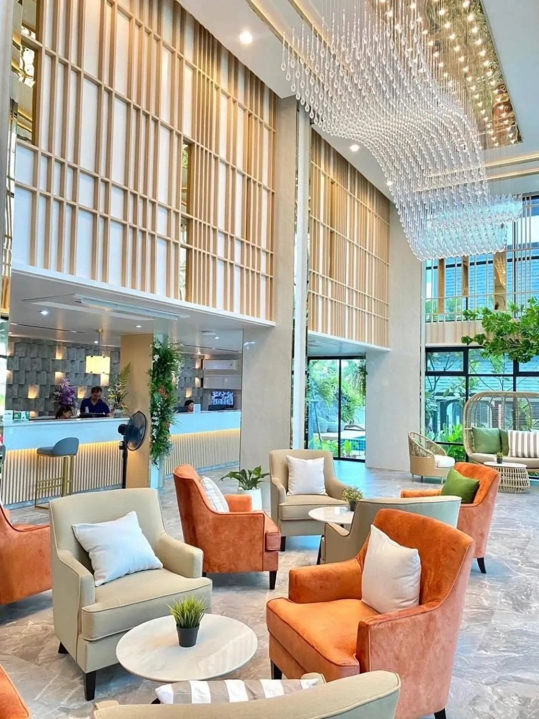 Lobby or reception in Bangkok Mystay Hotel Rangsit