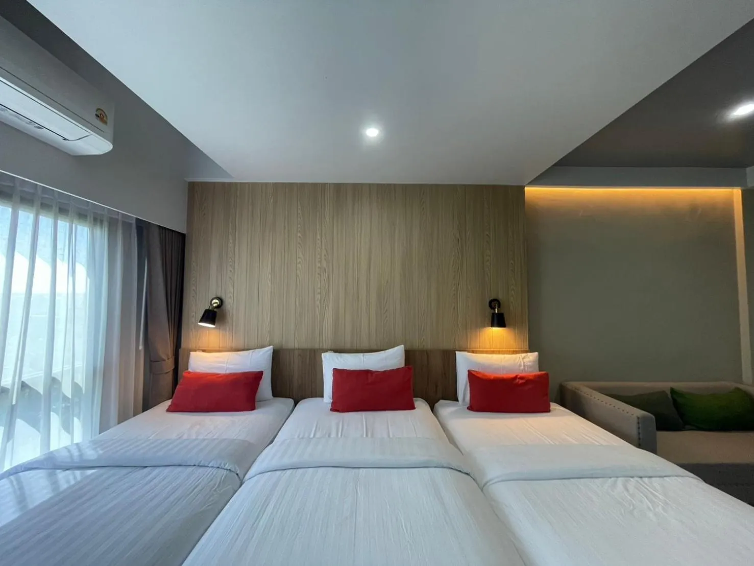 Bed in Bangkok Mystay Hotel Rangsit