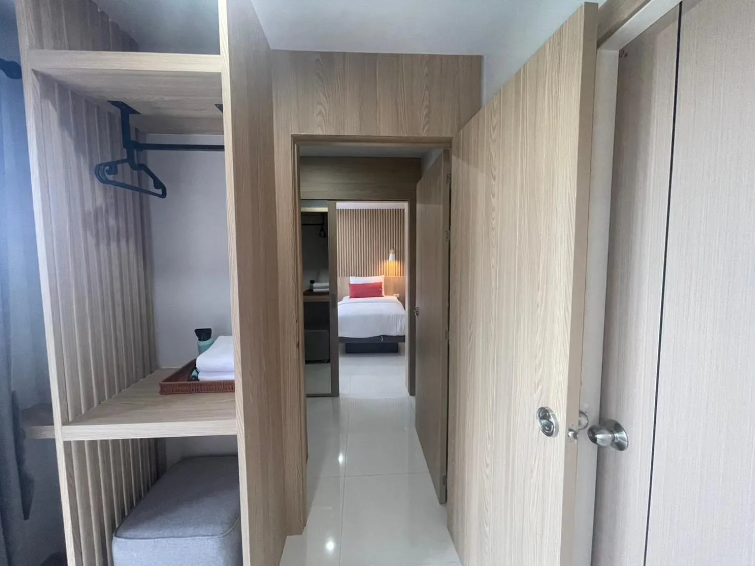 Bed in Bangkok Mystay Hotel Rangsit