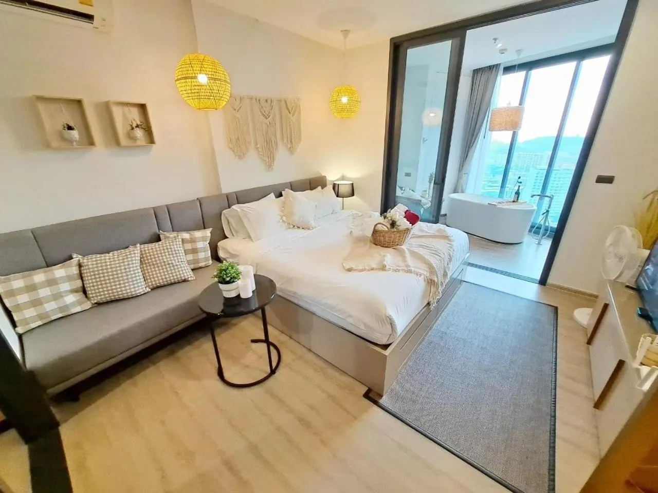 Bed in Edge Central Pattaya by Mickey