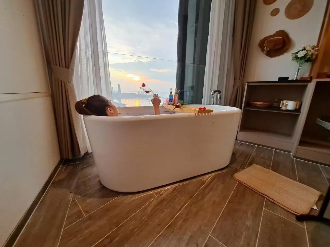 Bathroom in Edge Central Pattaya by Mickey