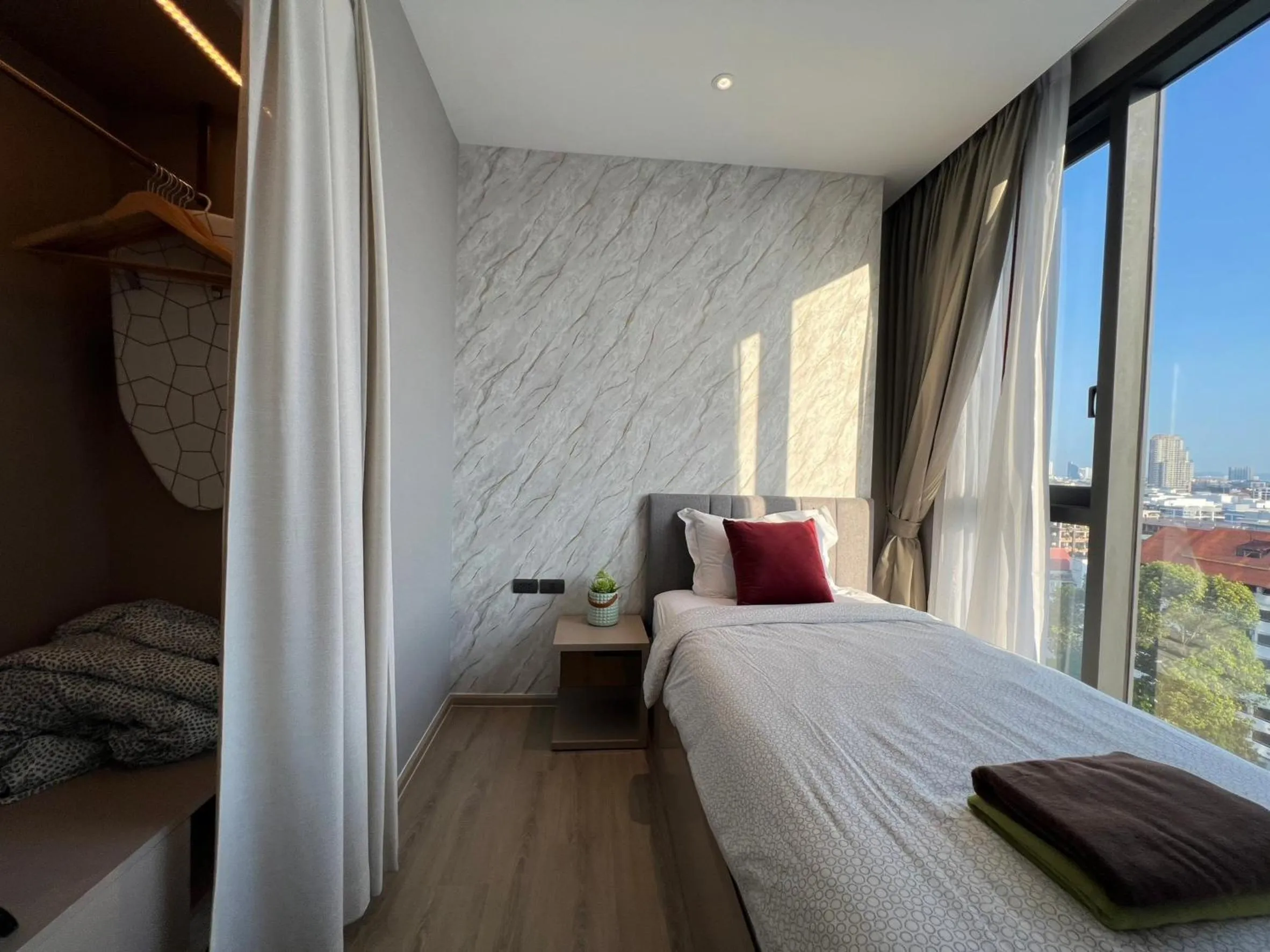 Bed in Edge Central Pattaya by Mickey