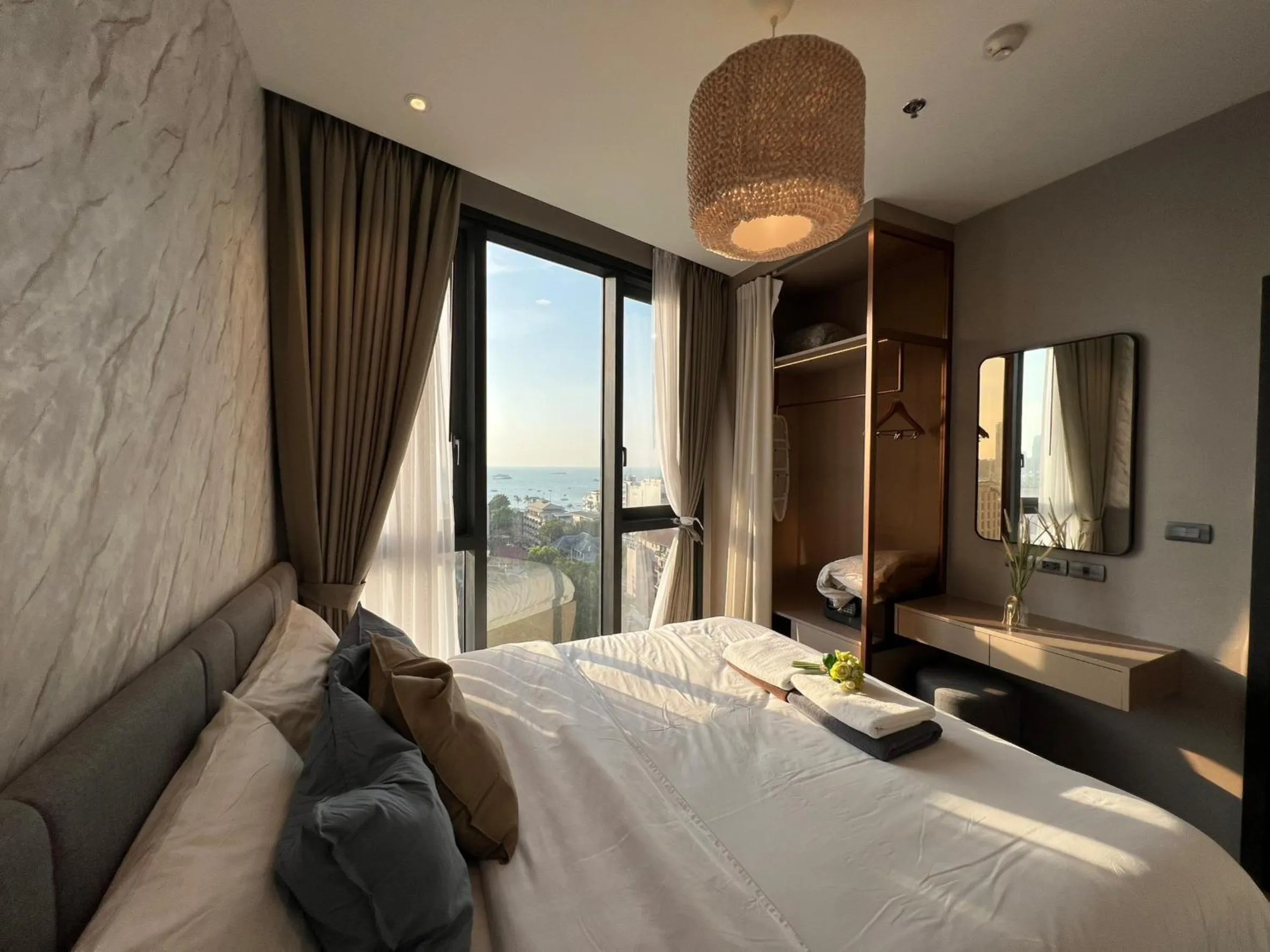 Bed in Edge Central Pattaya by Mickey