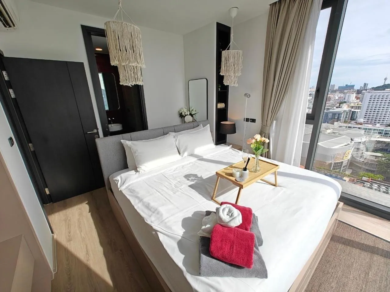 Bed in Edge Central Pattaya by Mickey