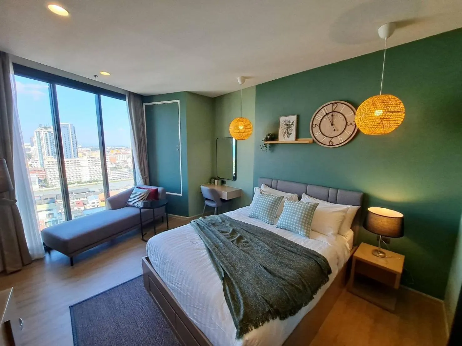 Bed in Edge Central Pattaya by Mickey