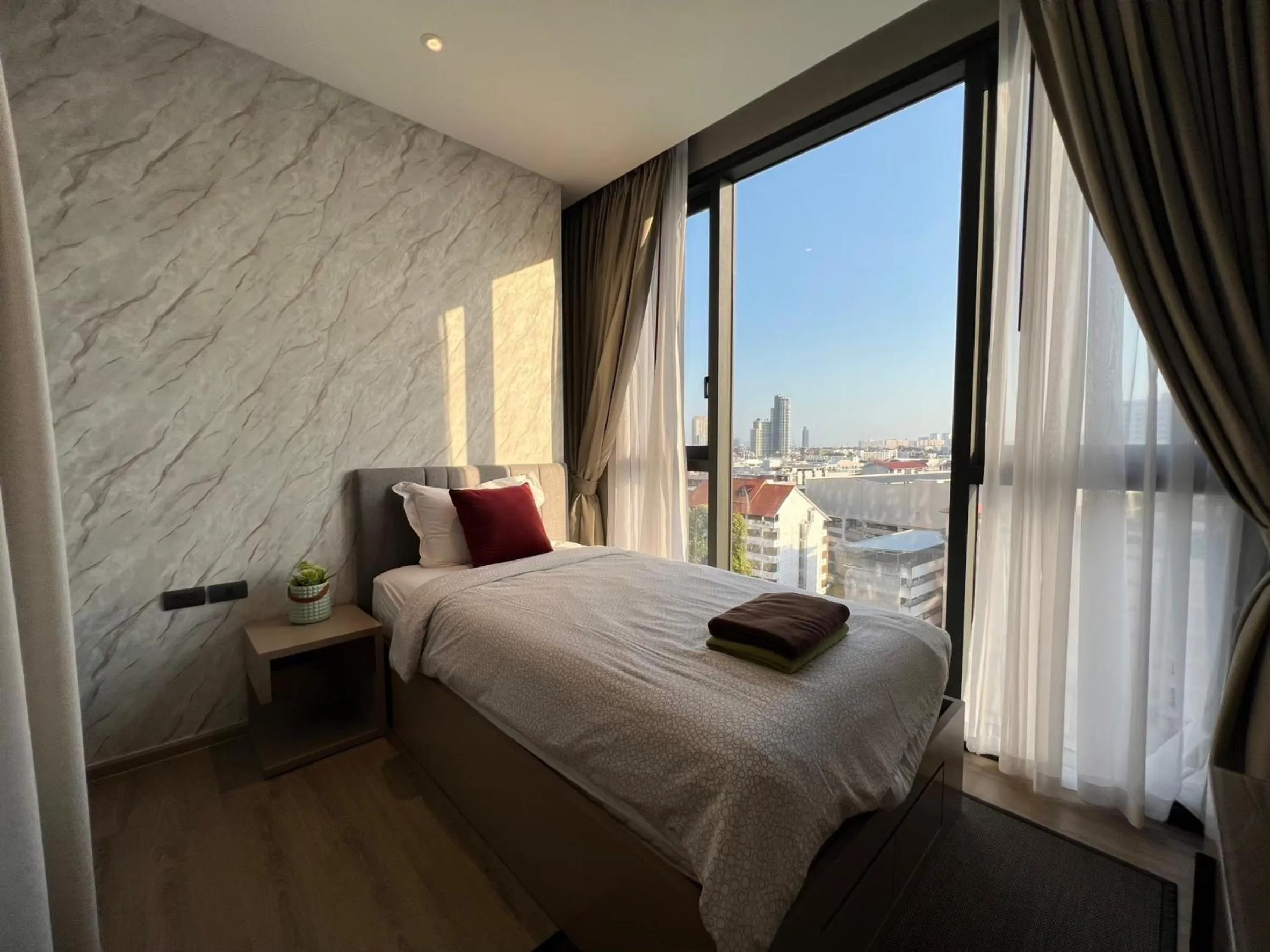 Bed in Edge Central Pattaya by Mickey