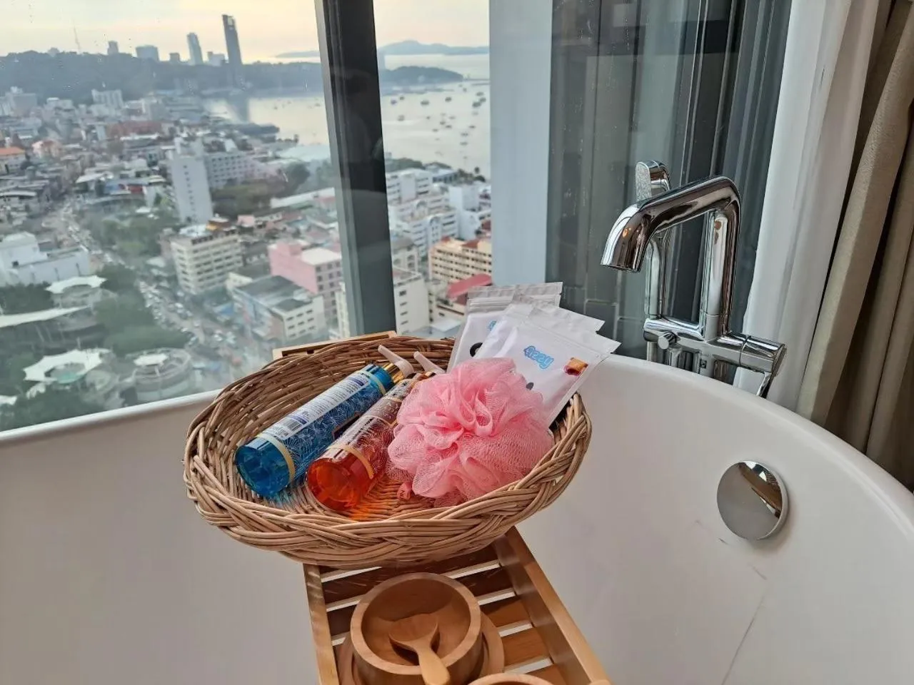 Bathroom in Edge Central Pattaya by Mickey