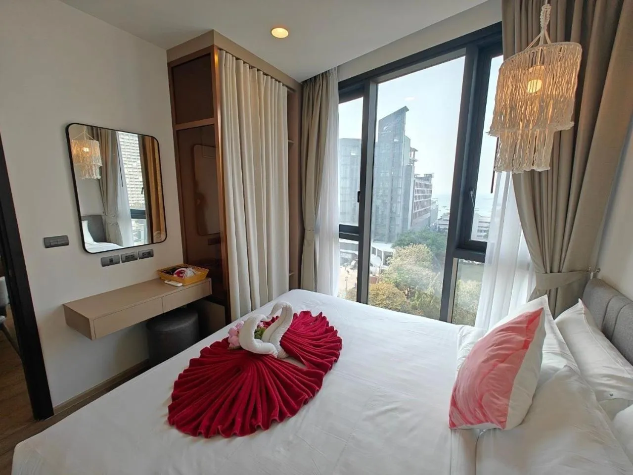 Bed in Edge Central Pattaya by Mickey
