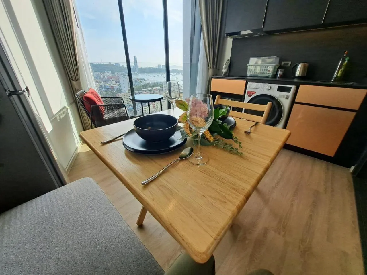 View (from property/room) in Edge Central Pattaya by Mickey