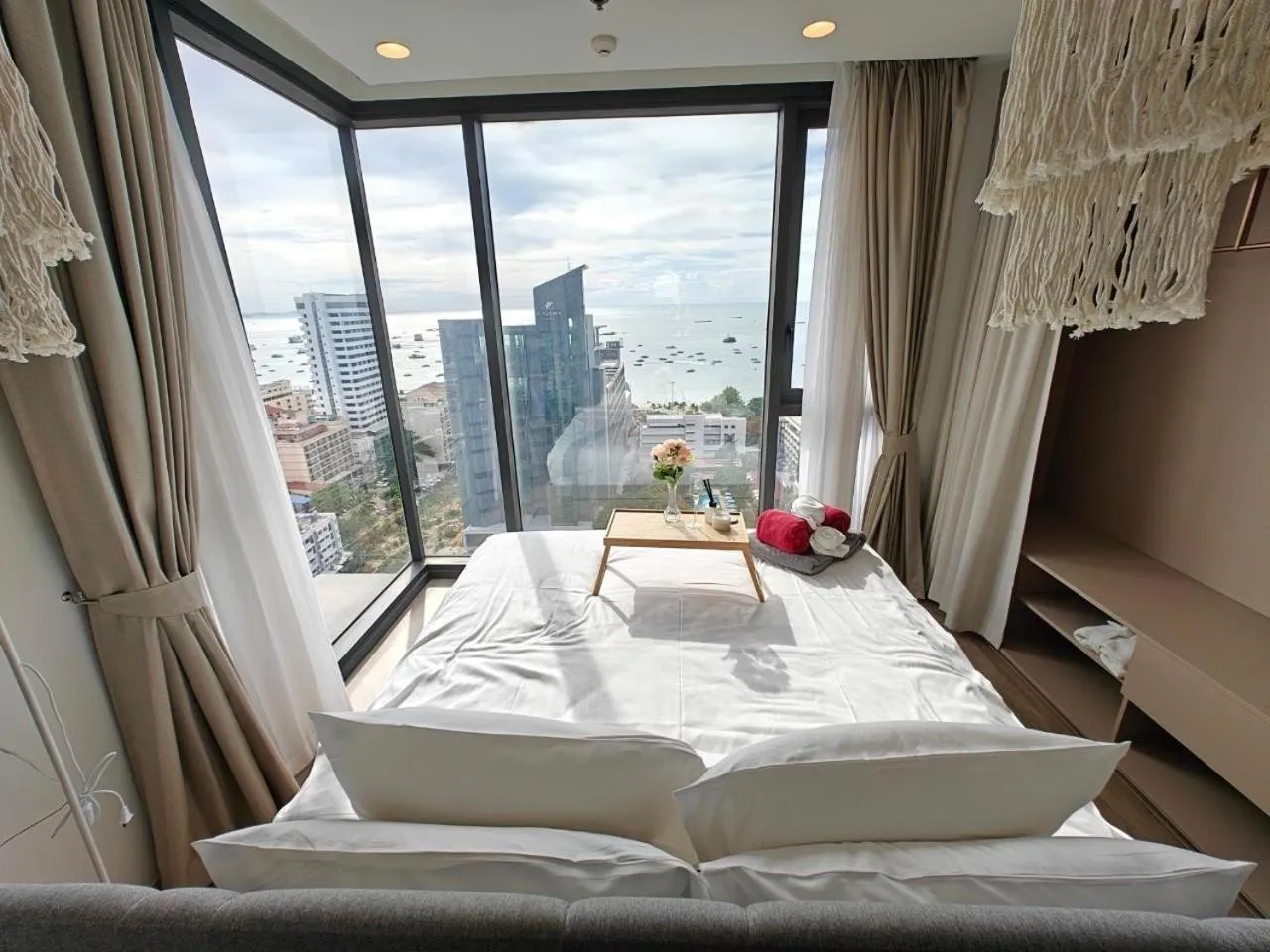 Bed in Edge Central Pattaya by Mickey